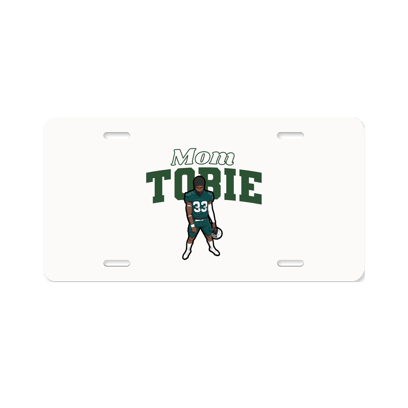 License Plate — Mothers Day Block in Classic