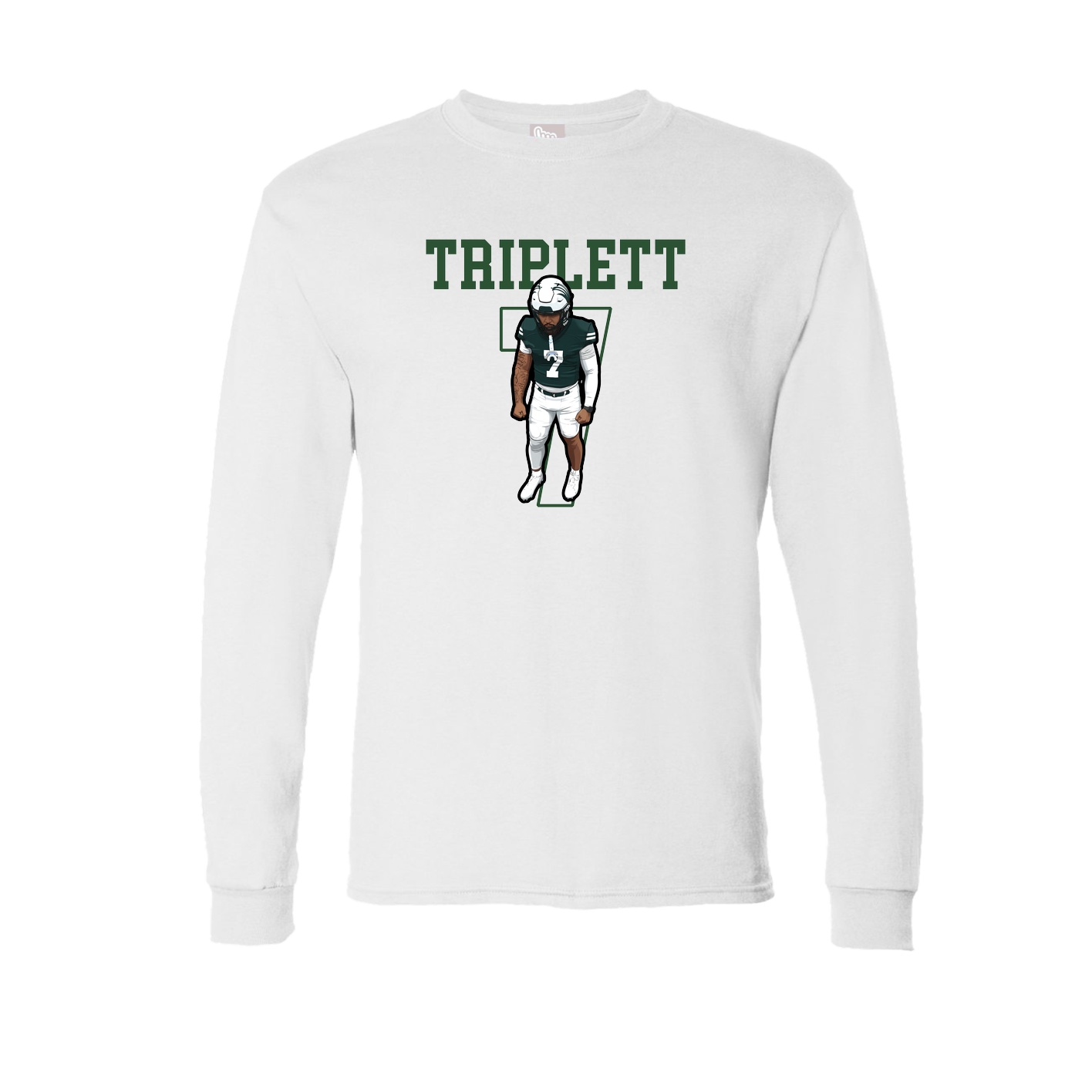 Long Sleeve Tee — Shirsey in White