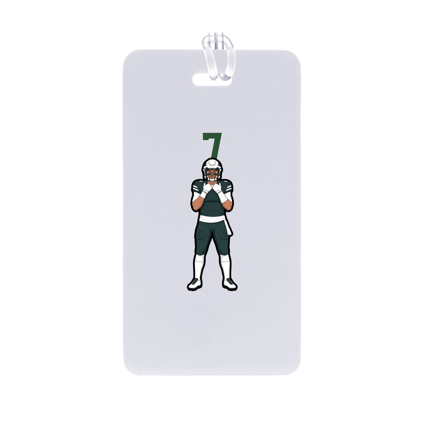 Bag Tag — Number Top in Classic
