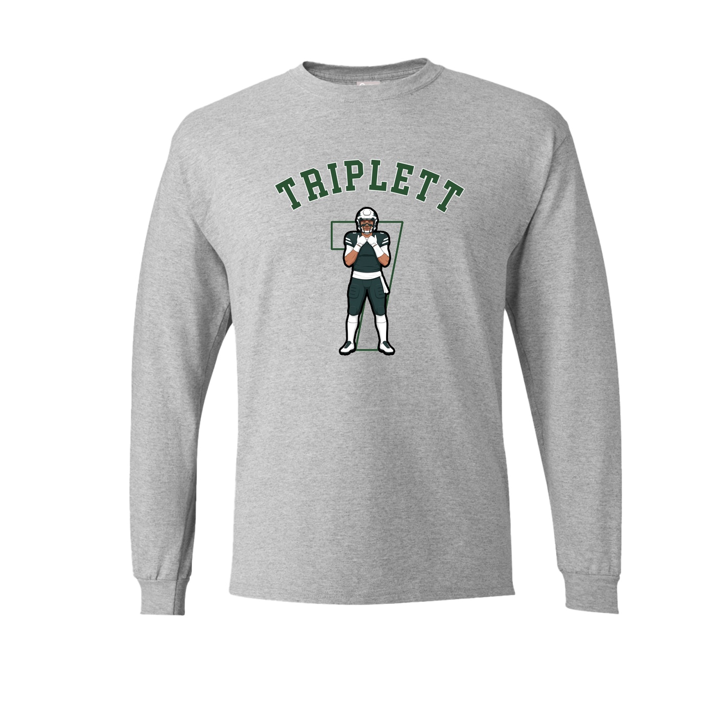 Long Sleeve Tee — Shirsey Arch in Grey