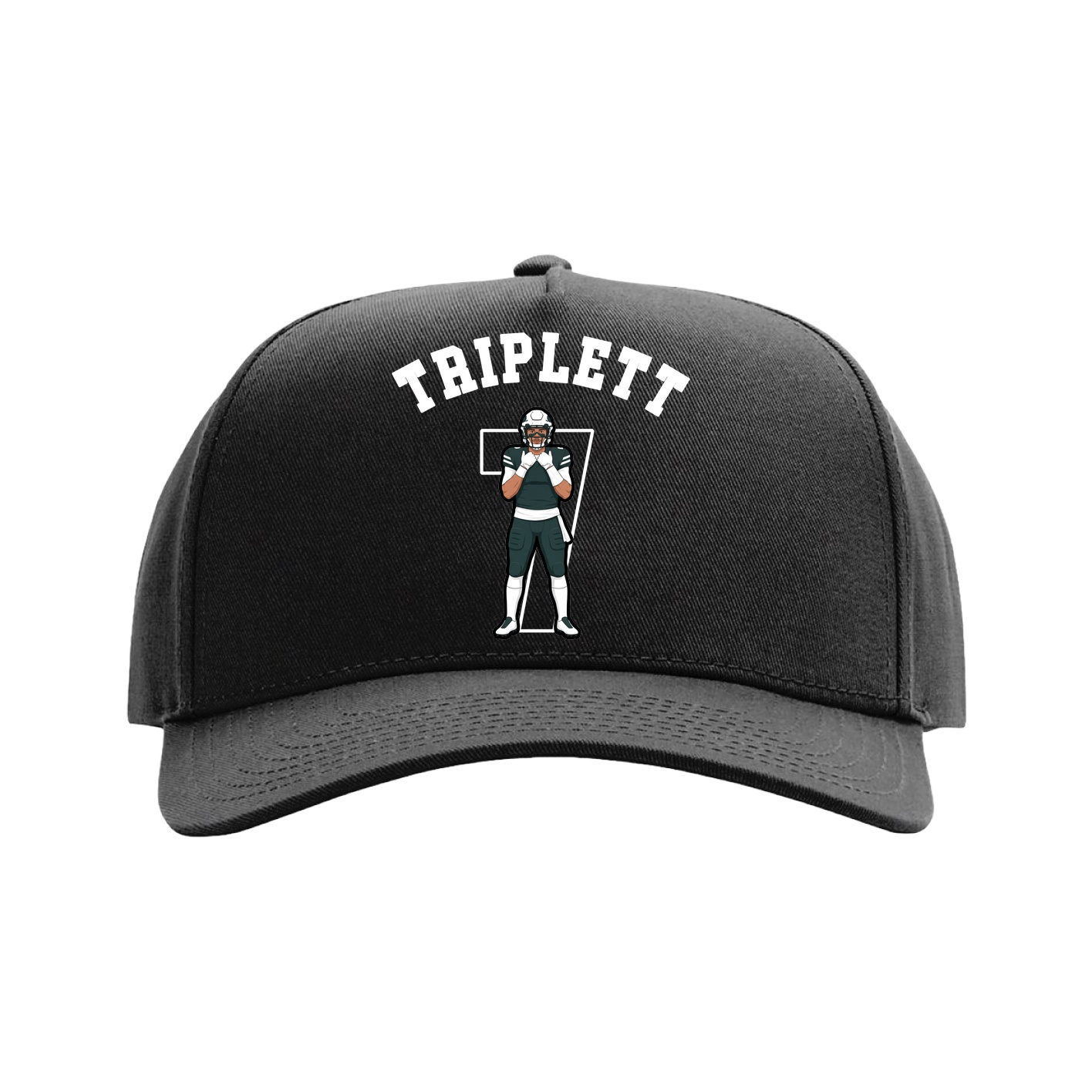 Full Fabric Five-Panel Champ Cap