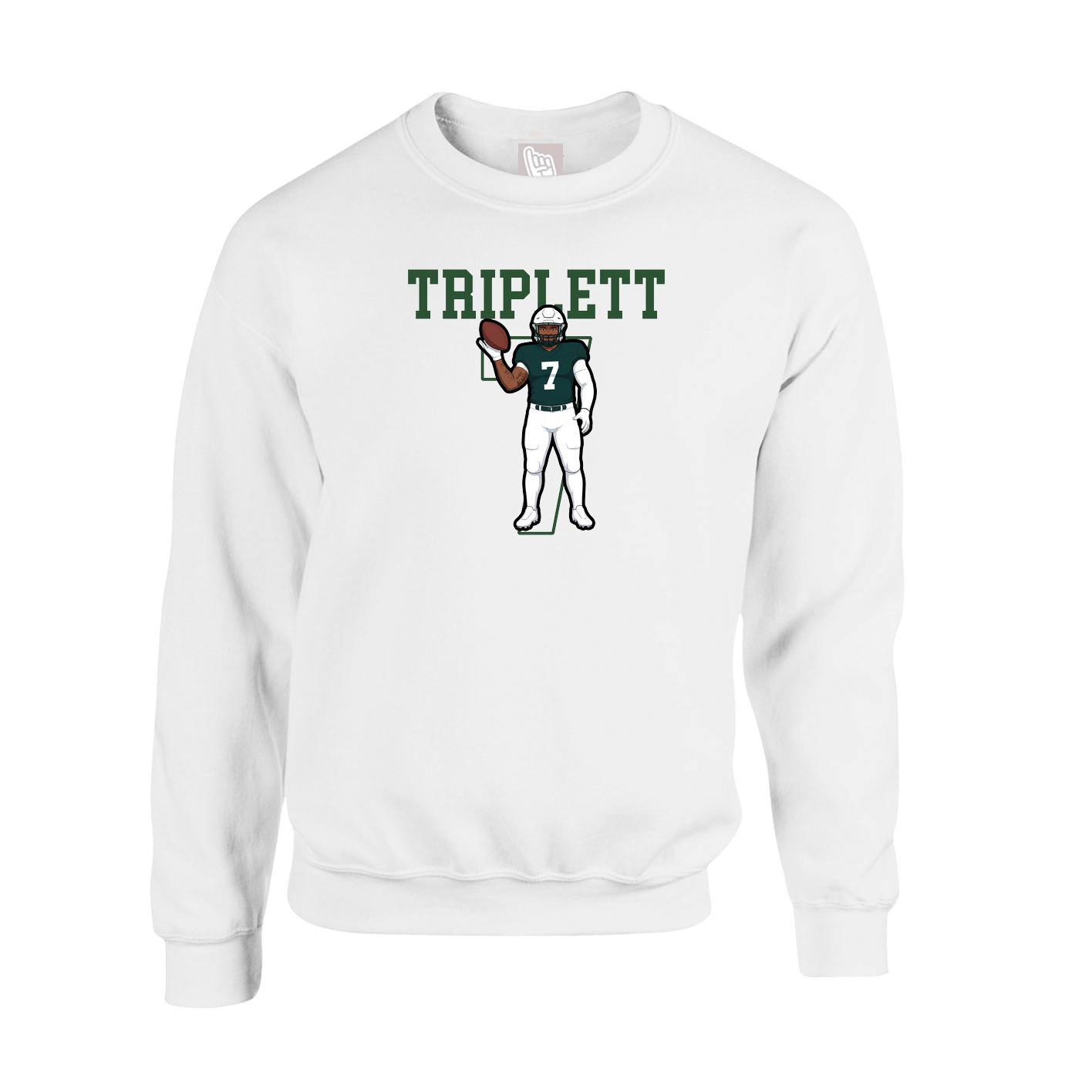 Fleece Crew — Shirsey in White