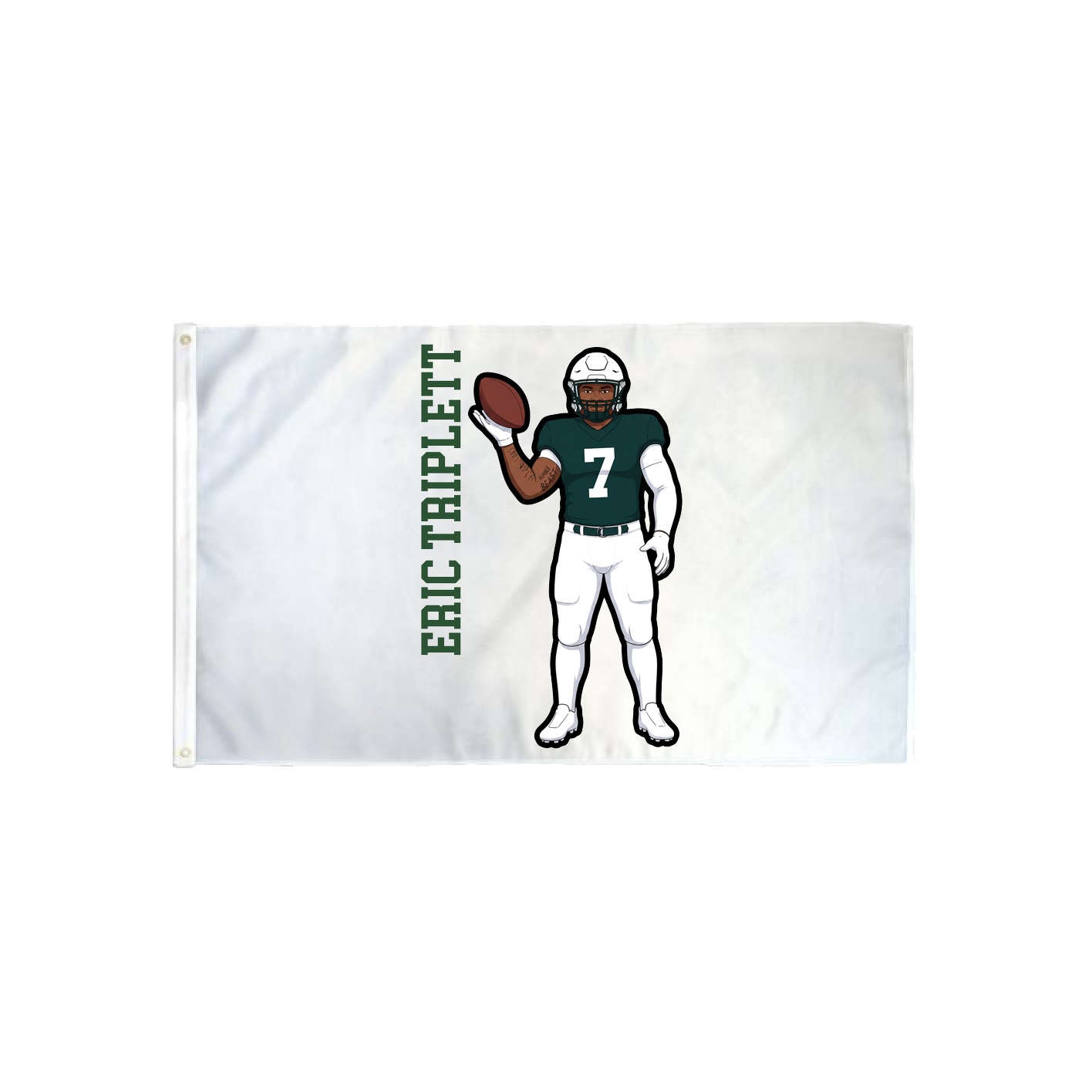 3x5 Flag — Name Vertical in Classic
