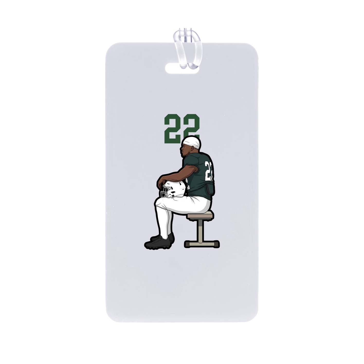 Bag Tag — Number Top in Classic