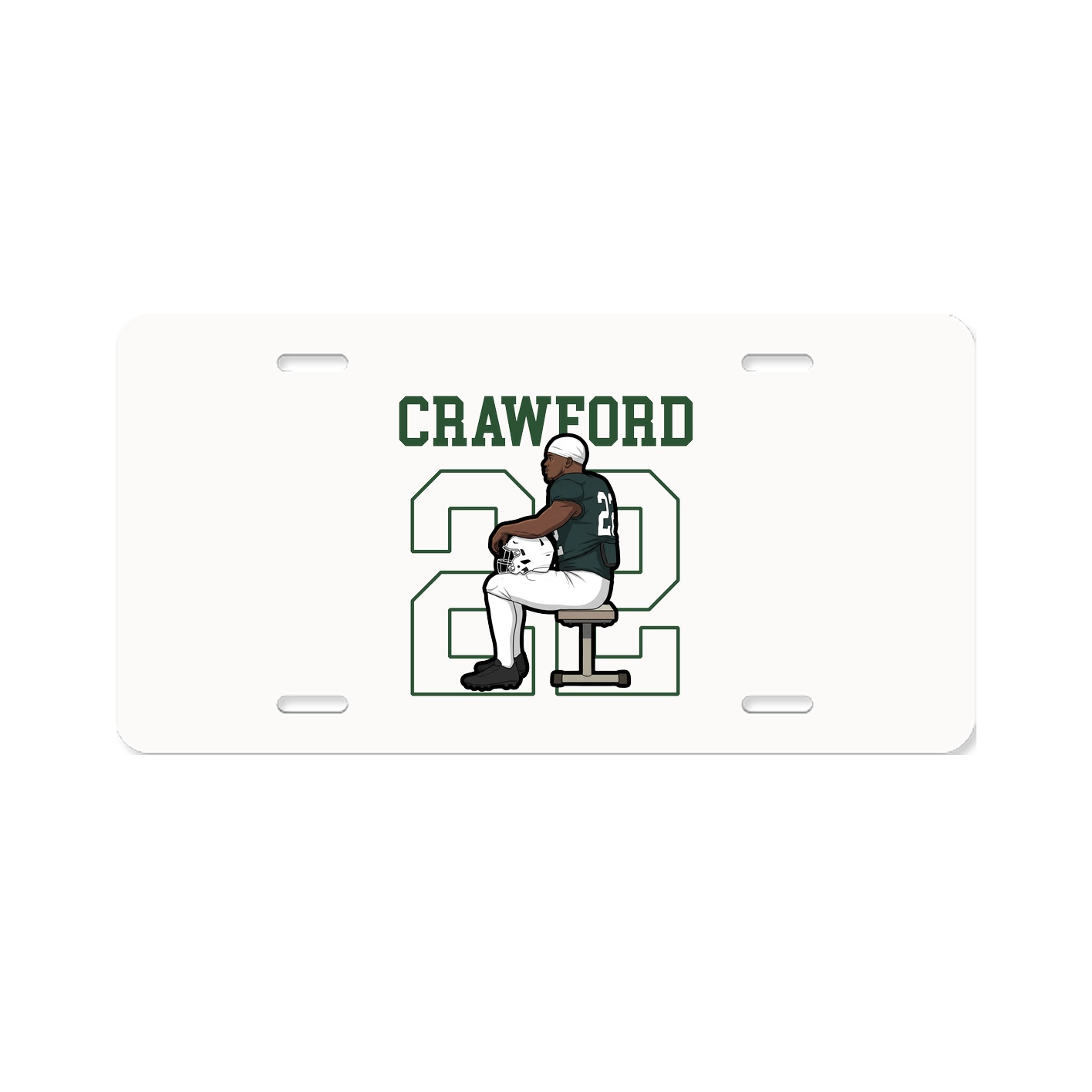 License Plate — Shirsey in Classic