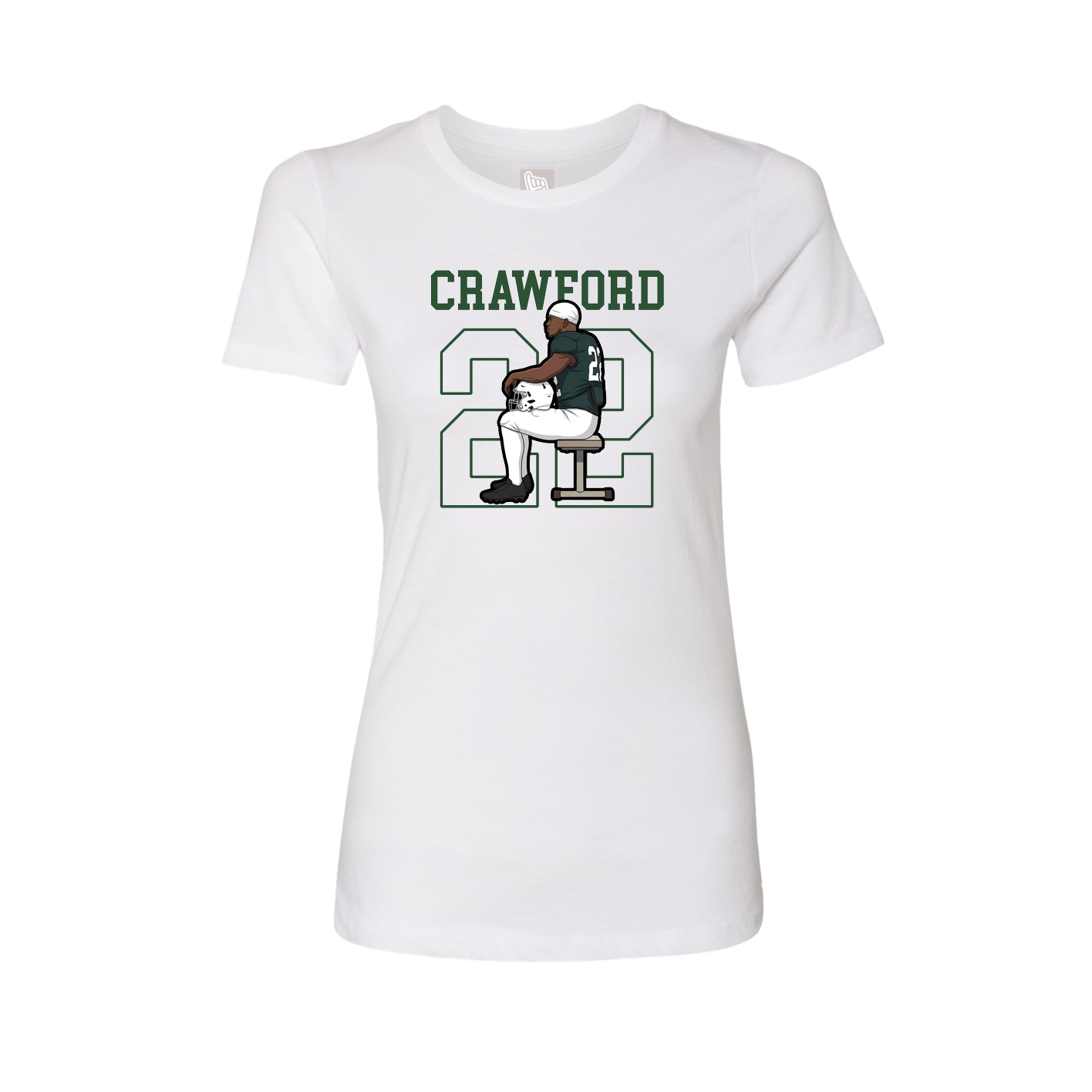 Fitted Women's Tee — Shirsey in White