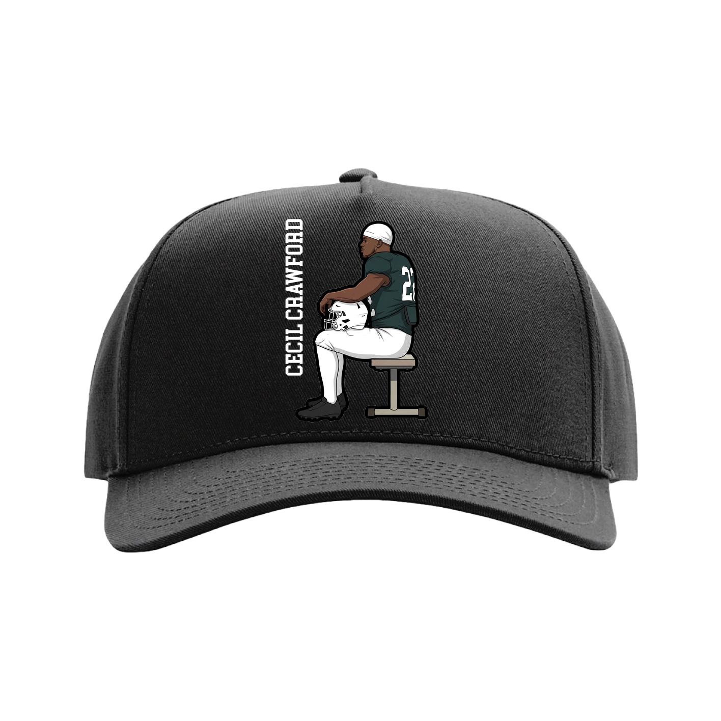 Full Fabric Five-Panel Champ Cap