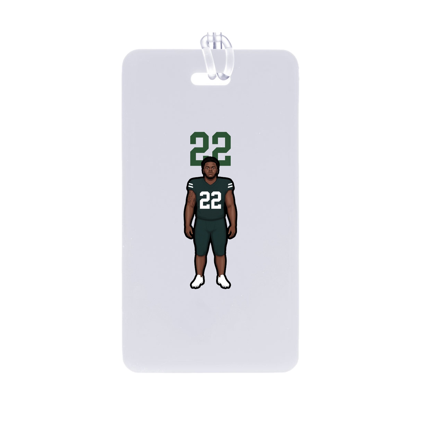Bag Tag — Number Top in Classic