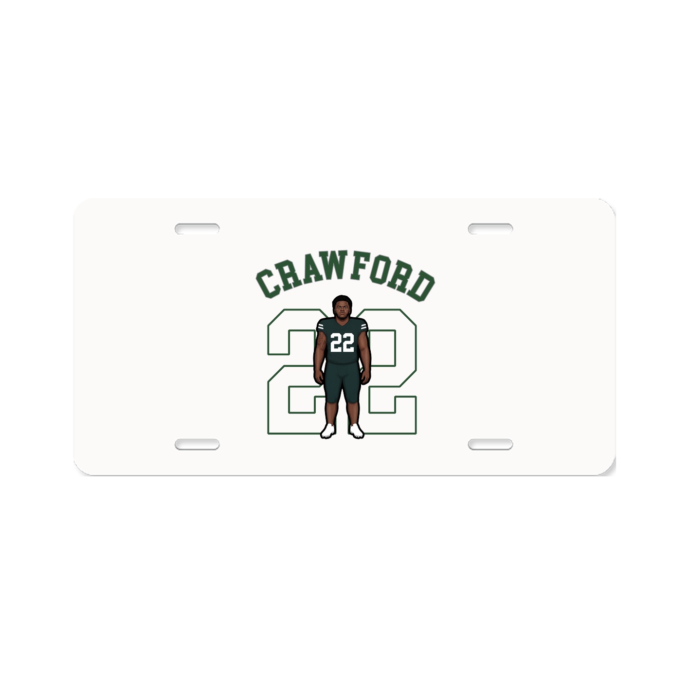 License Plate — Shirsey Arch in Classic