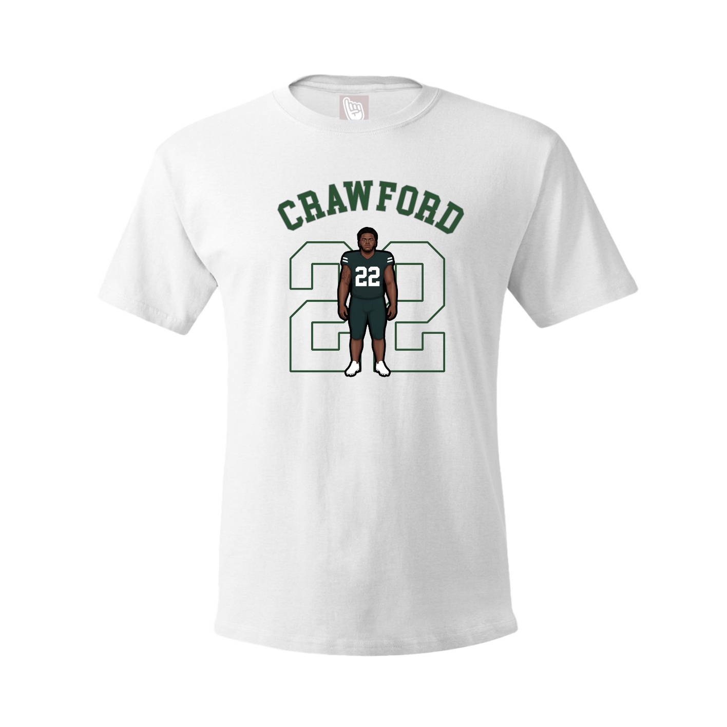 Tee — Shirsey Arch in White