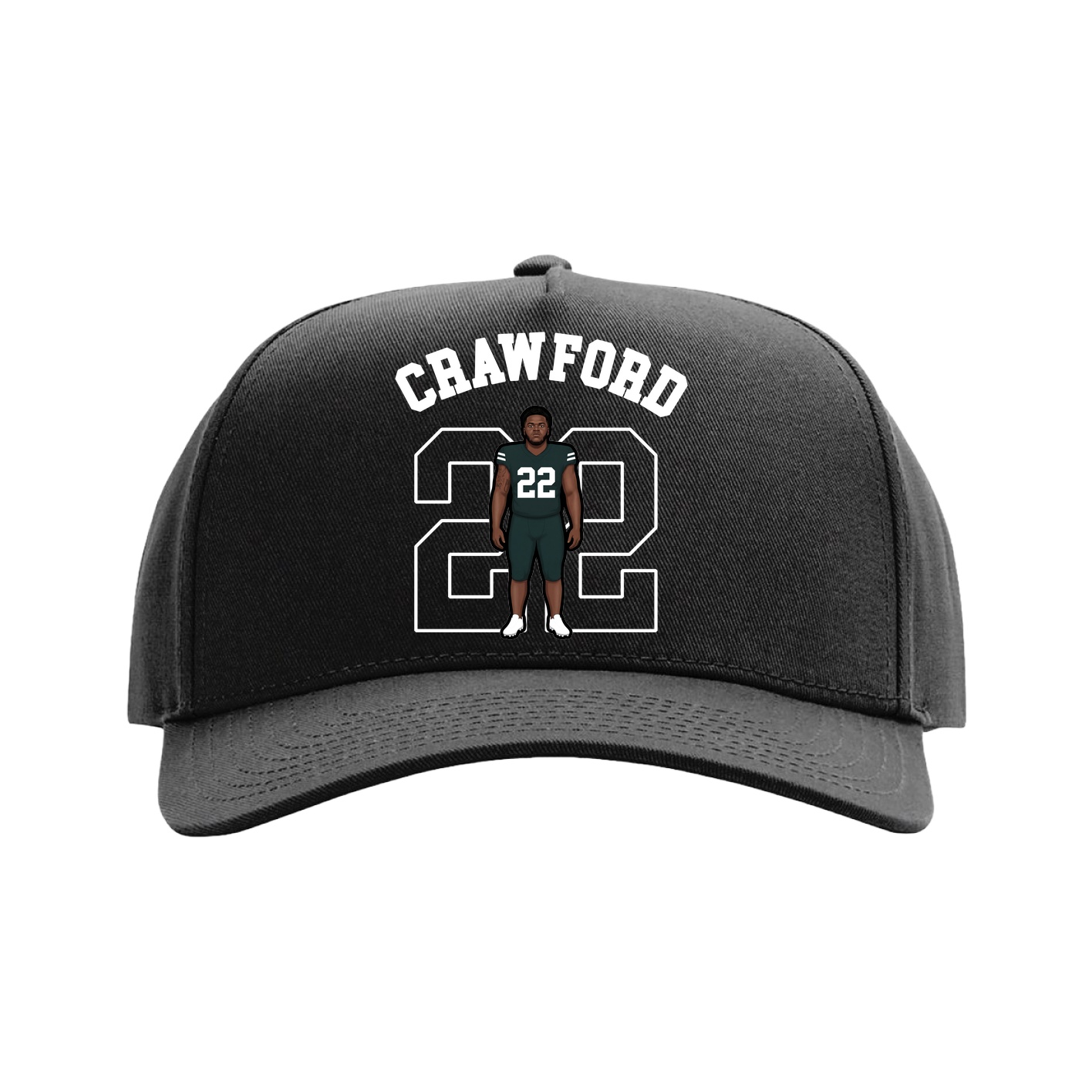 Full Fabric Five-Panel Champ Cap