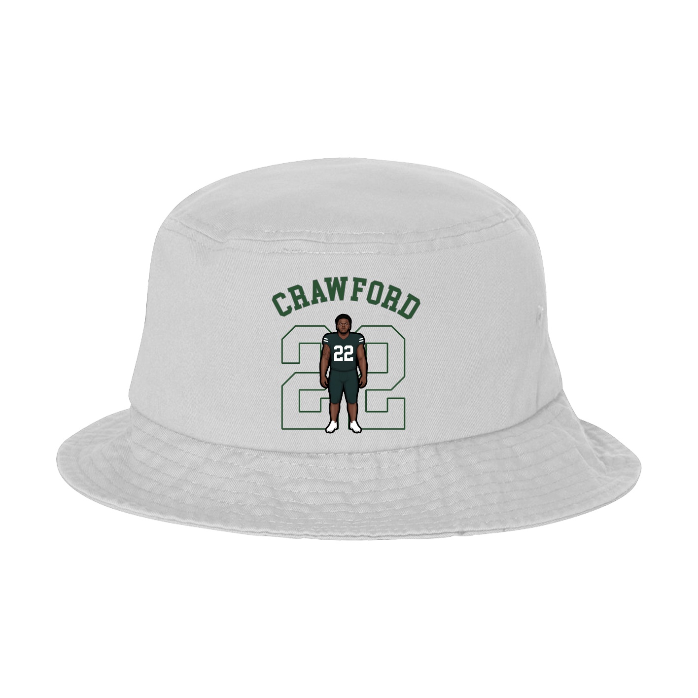 Bucket Cap — Shirsey Arch in White