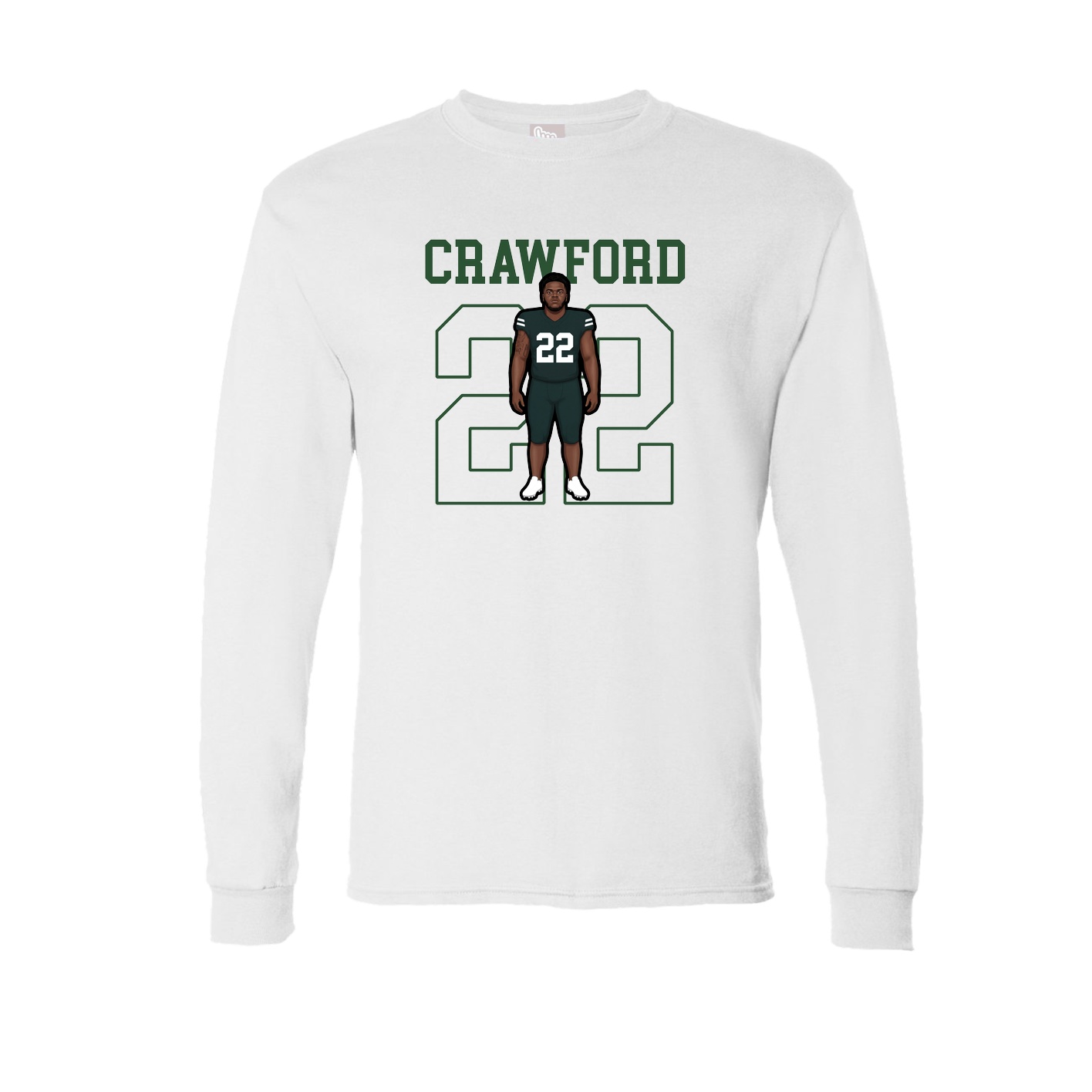 Long Sleeve Tee — Shirsey in White