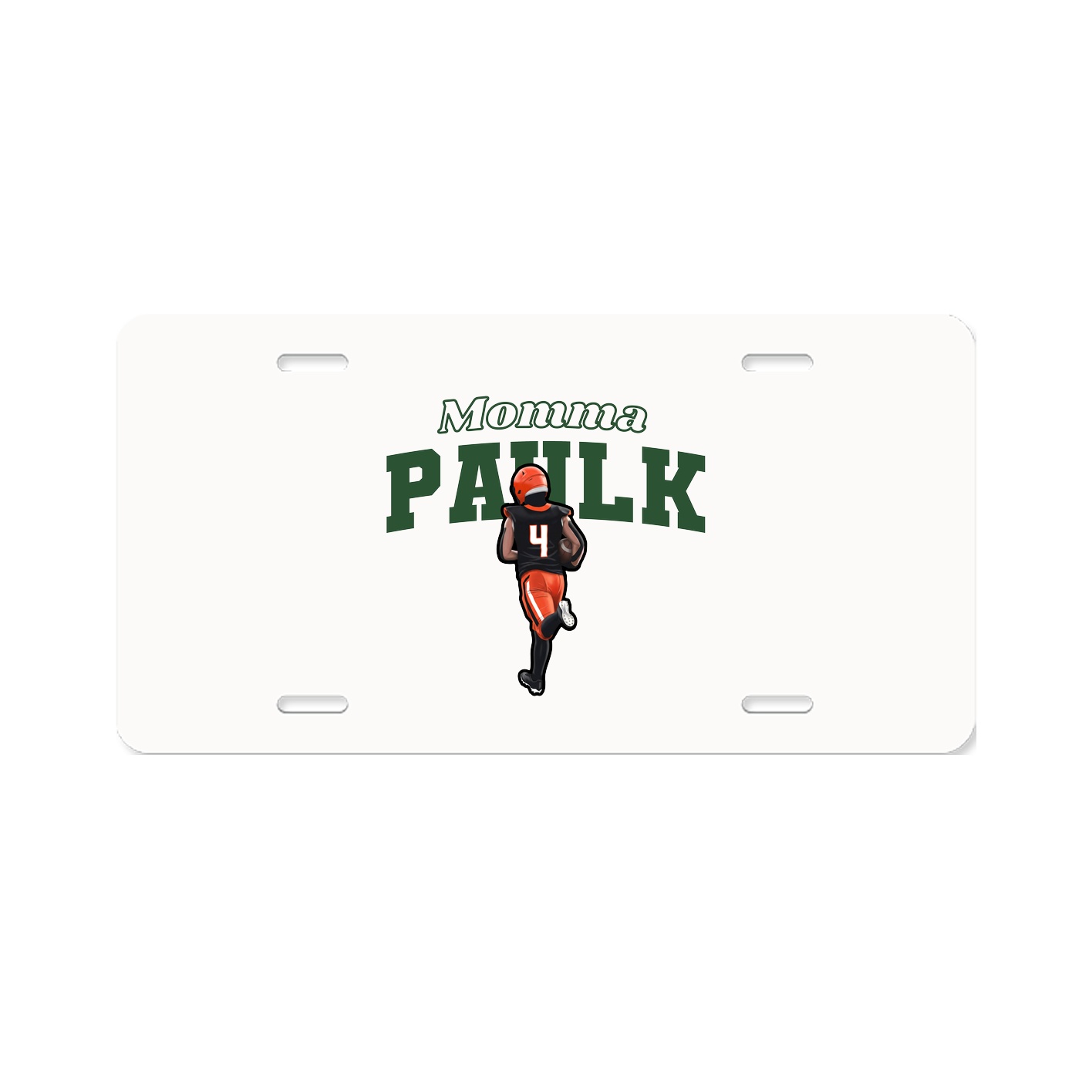 License Plate — Mothers Day Block in Classic