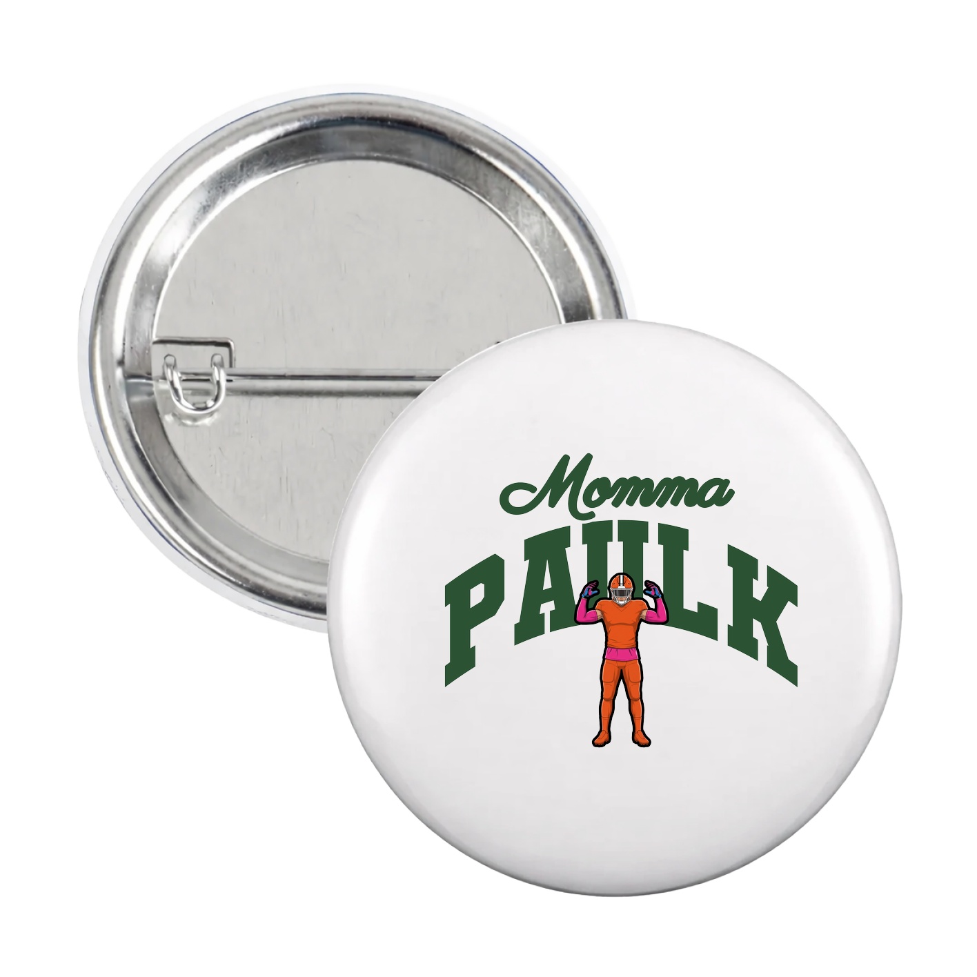 Game Day Button — Mothers Day Arch in White