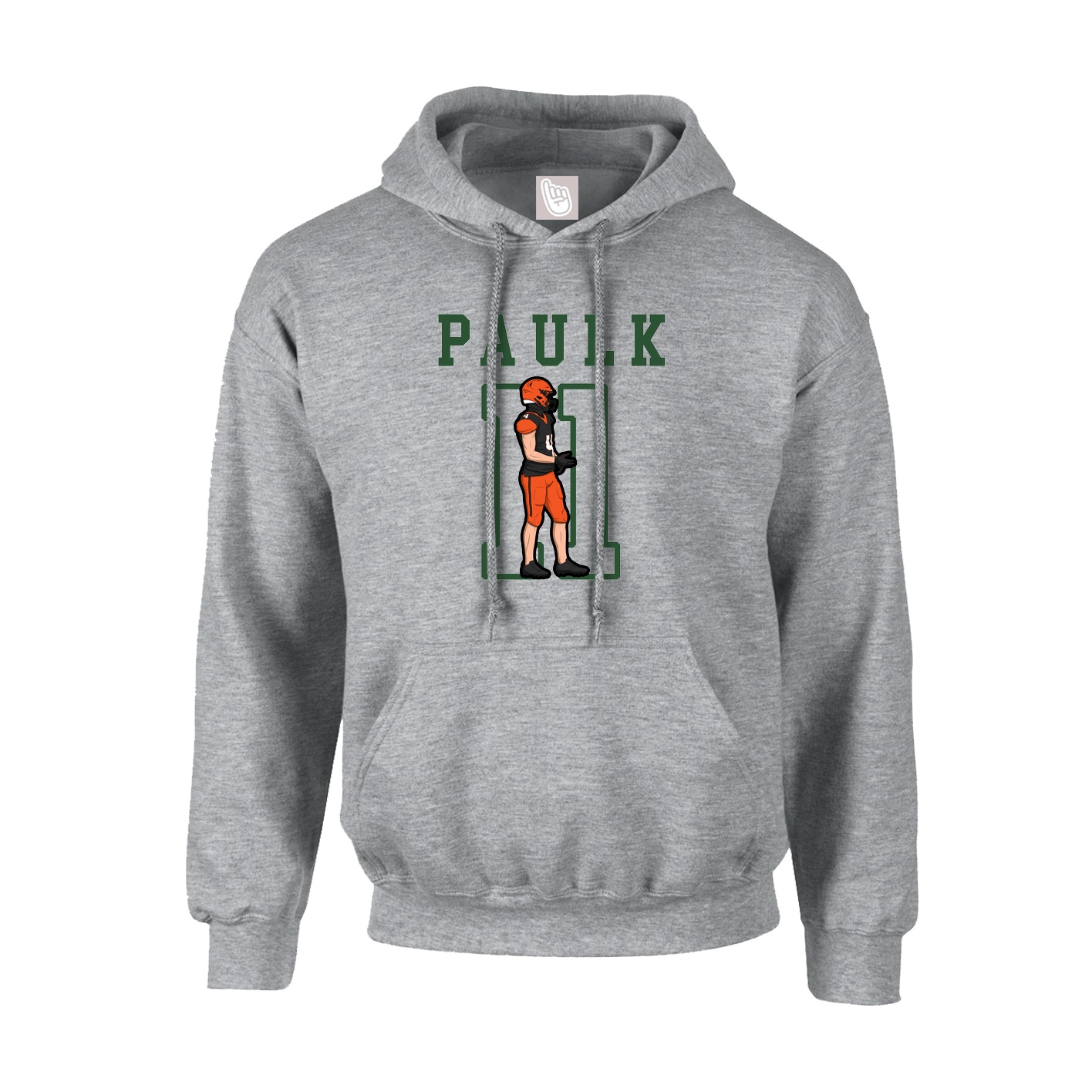 Hoodie — Shirsey in Grey