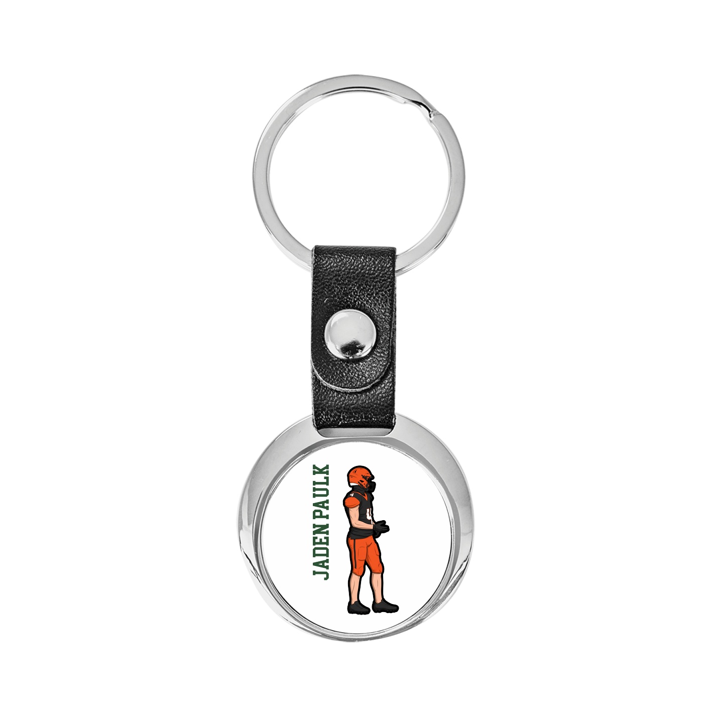 Key Chain — Name Vertical in Classic