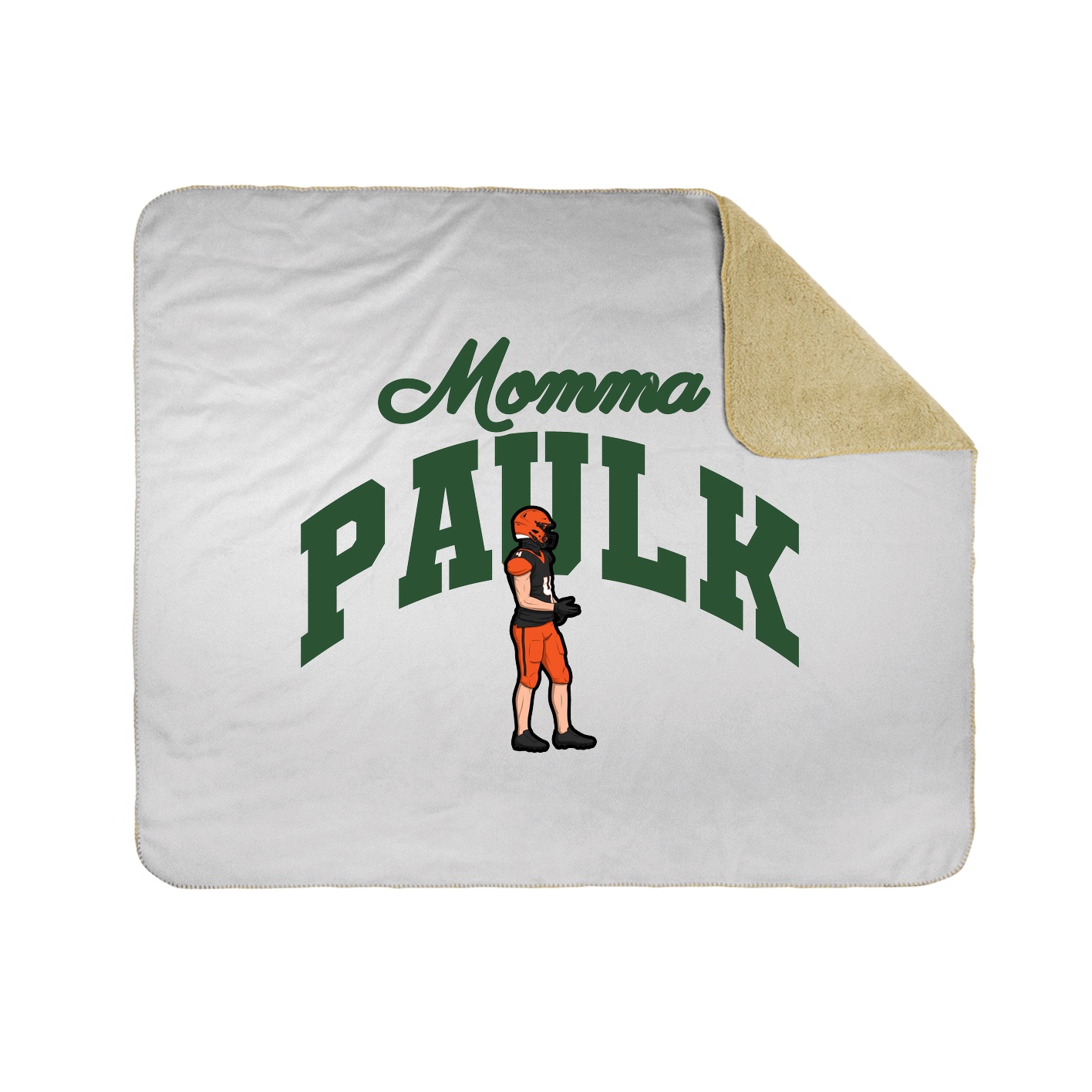 Throw Blanket — Mothers Day Arch in White