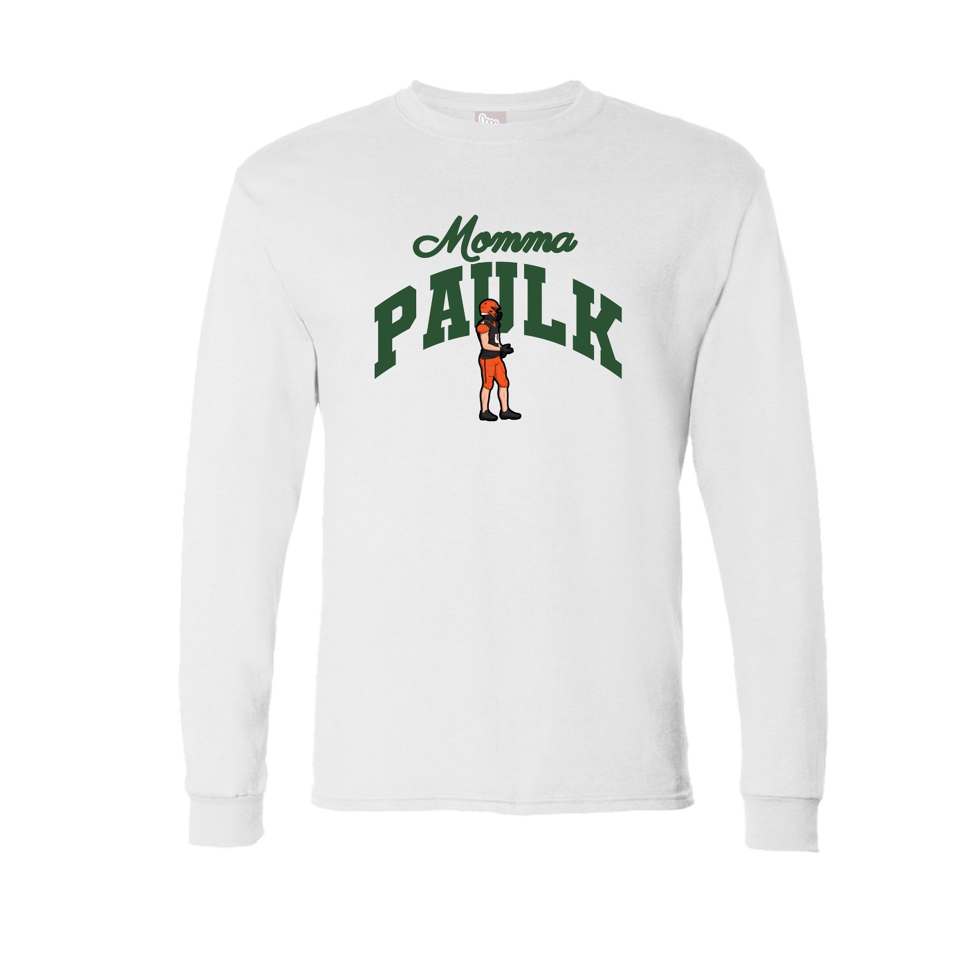 Long Sleeve Tee — Mothers Day Arch in White