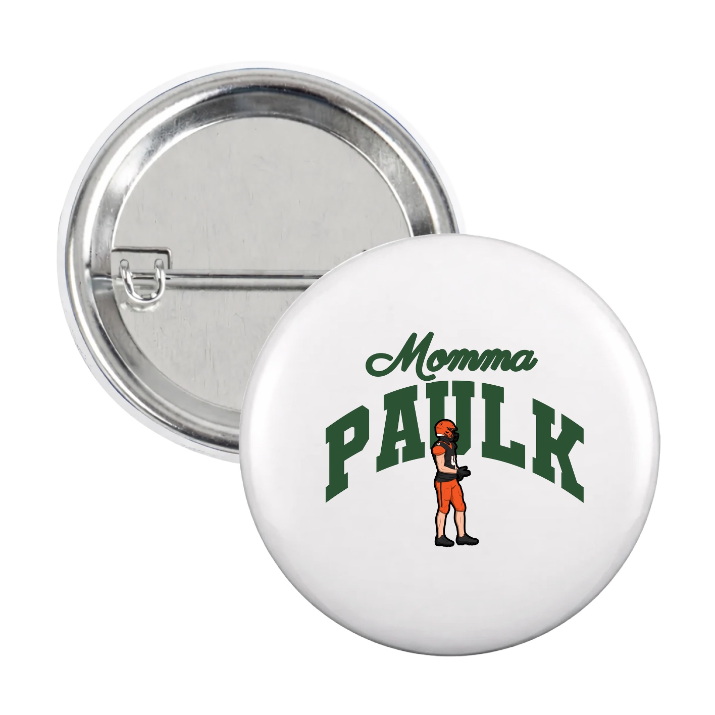 Game Day Button — Mothers Day Arch in White