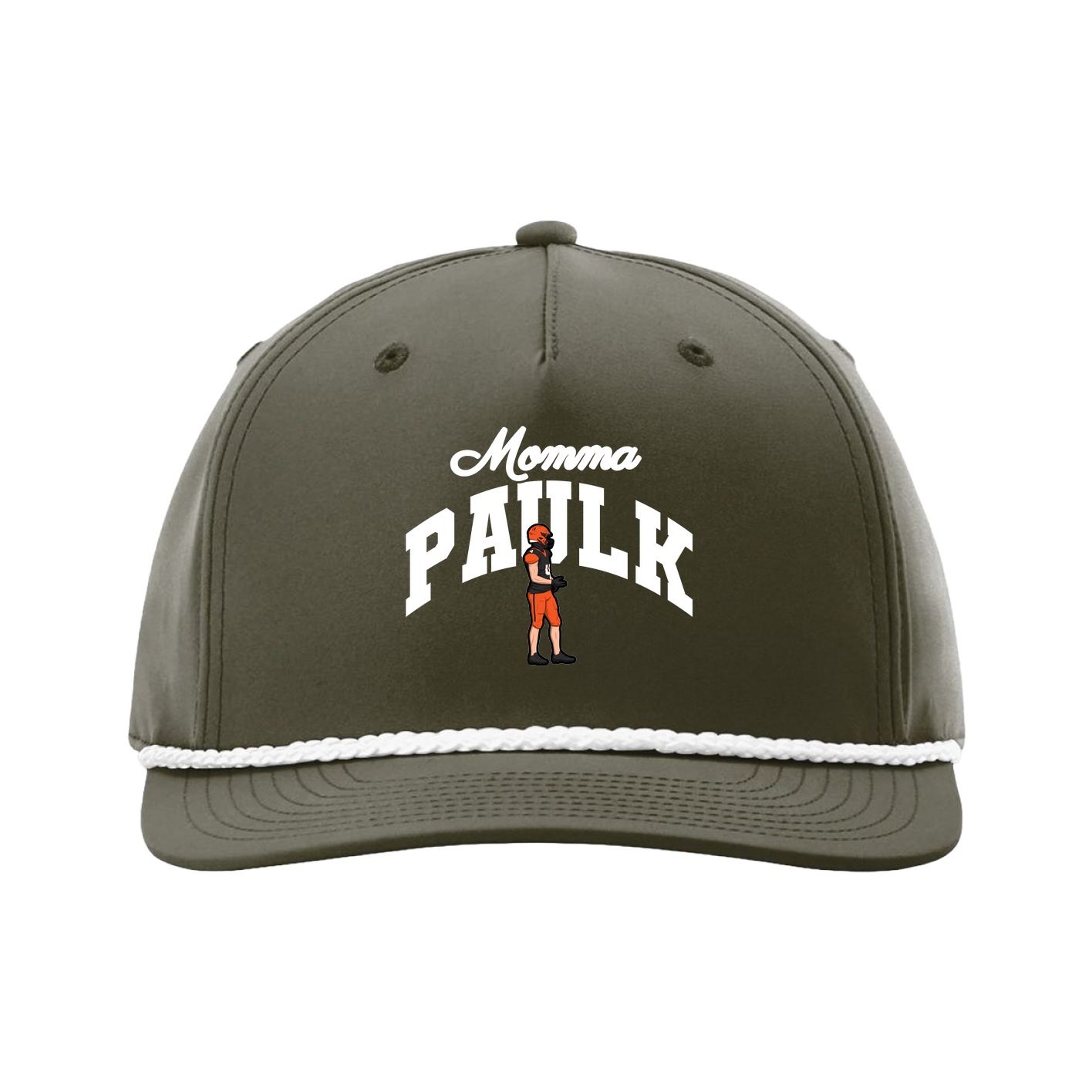 Five-Panel Classic Rope Cap — Mothers Day Arch in Green
