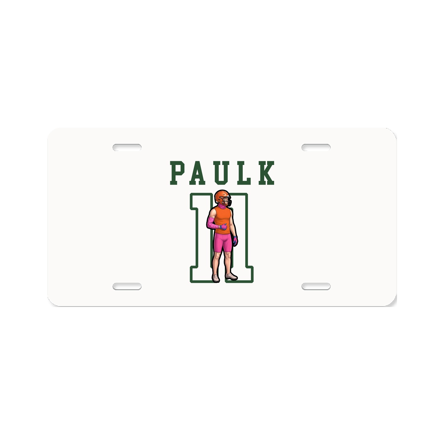 License Plate — Shirsey in Classic