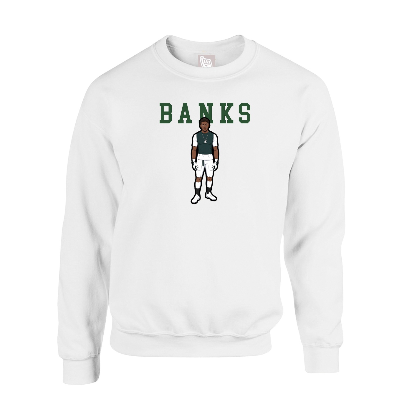Fleece Crew — Shirsey in White