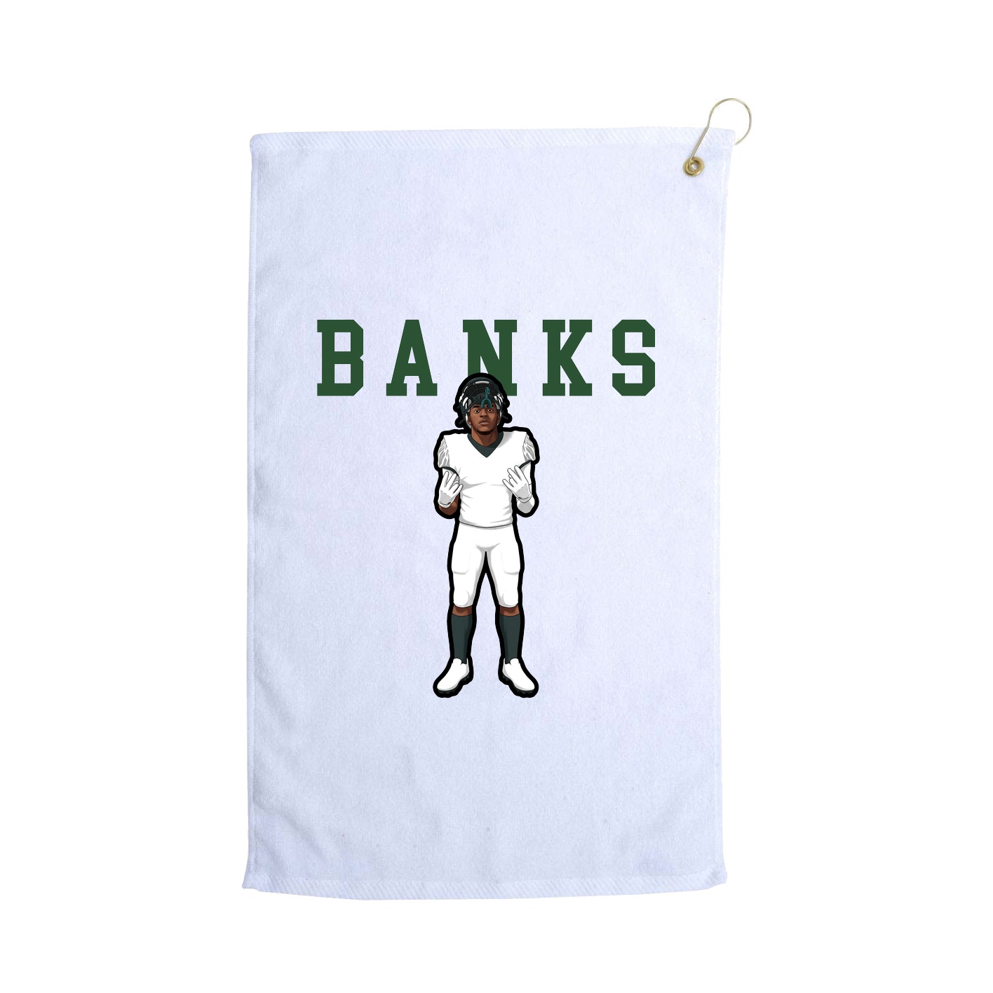 Golf Towel — Shirsey in White
