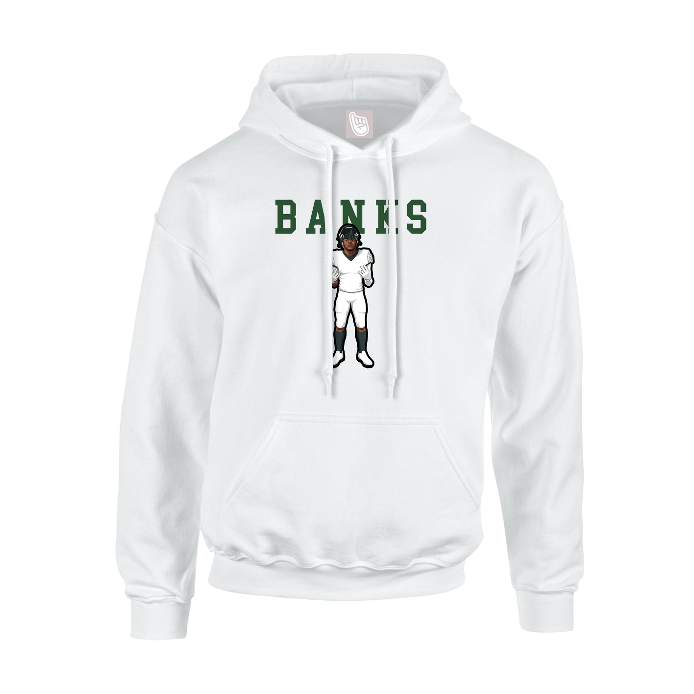 Youth Hoodie — Shirsey in White