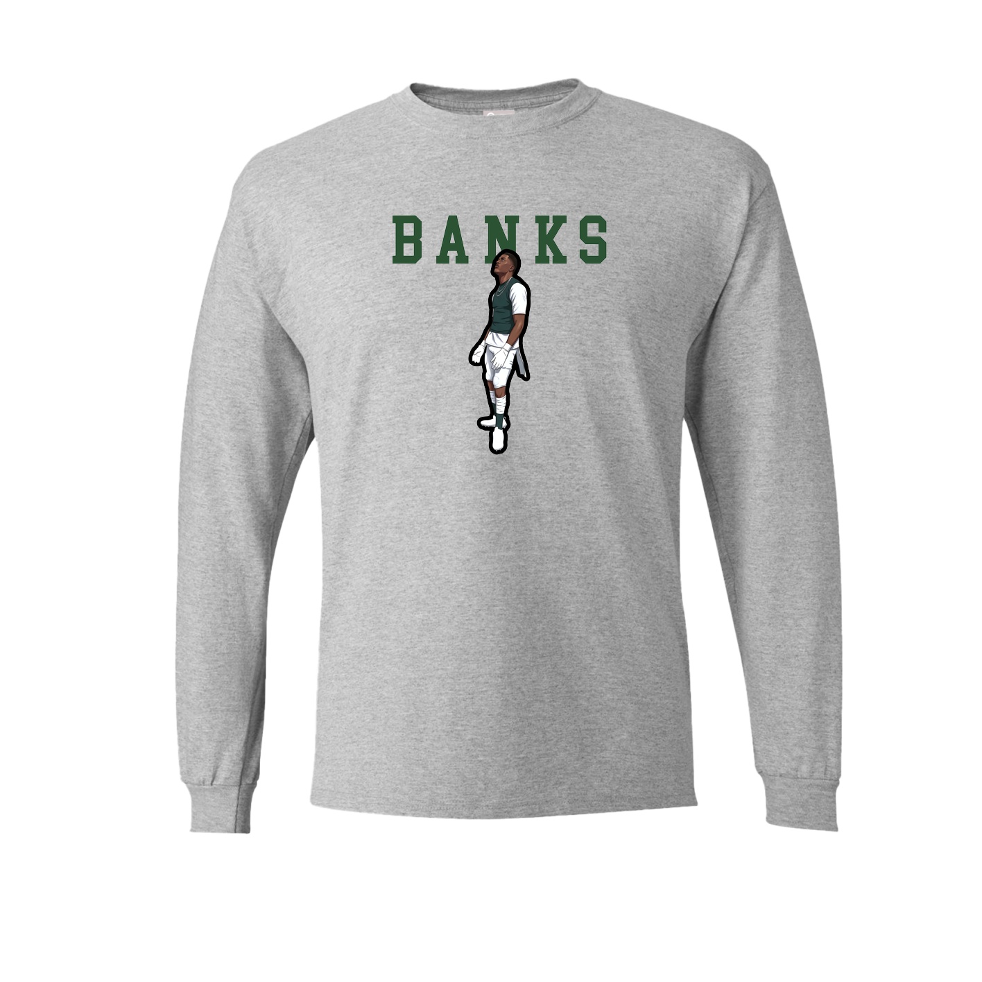 Long Sleeve Tee — Shirsey in Grey
