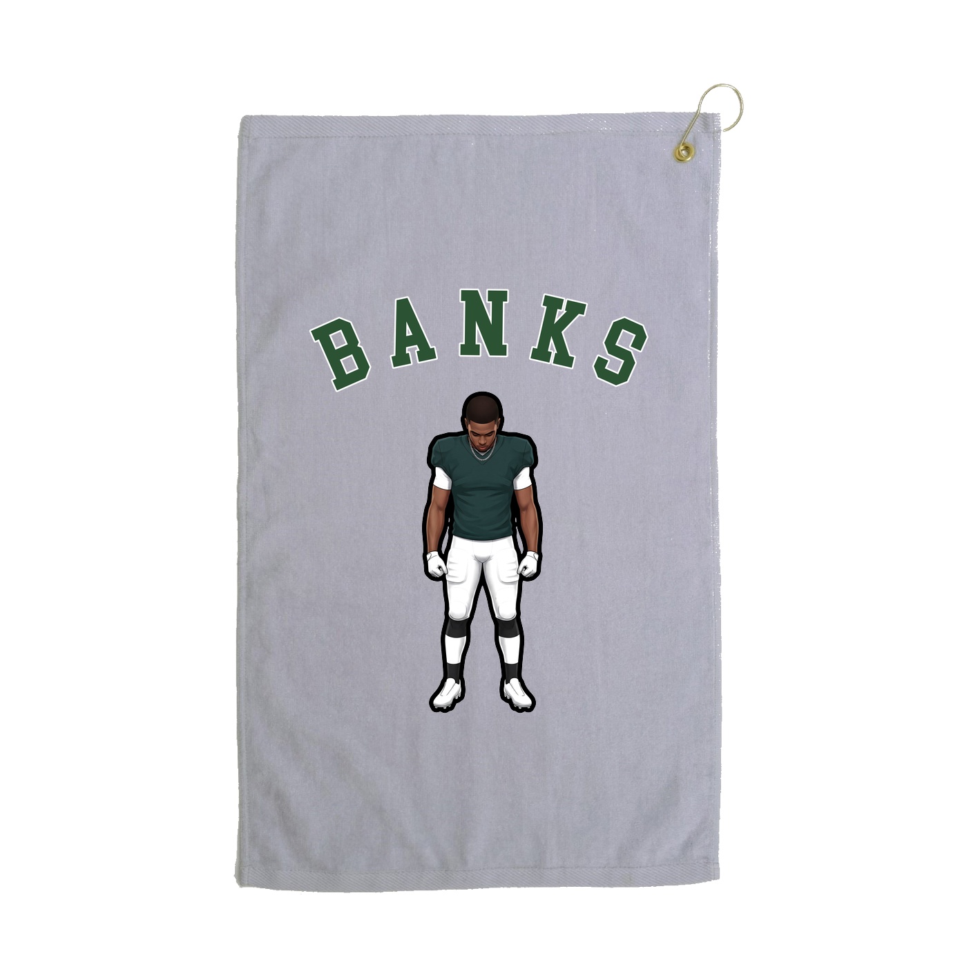 Golf Towel — Shirsey Arch in Grey