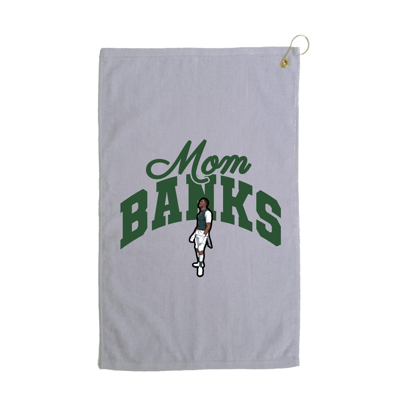 Golf Towel — Mothers Day Arch in Grey