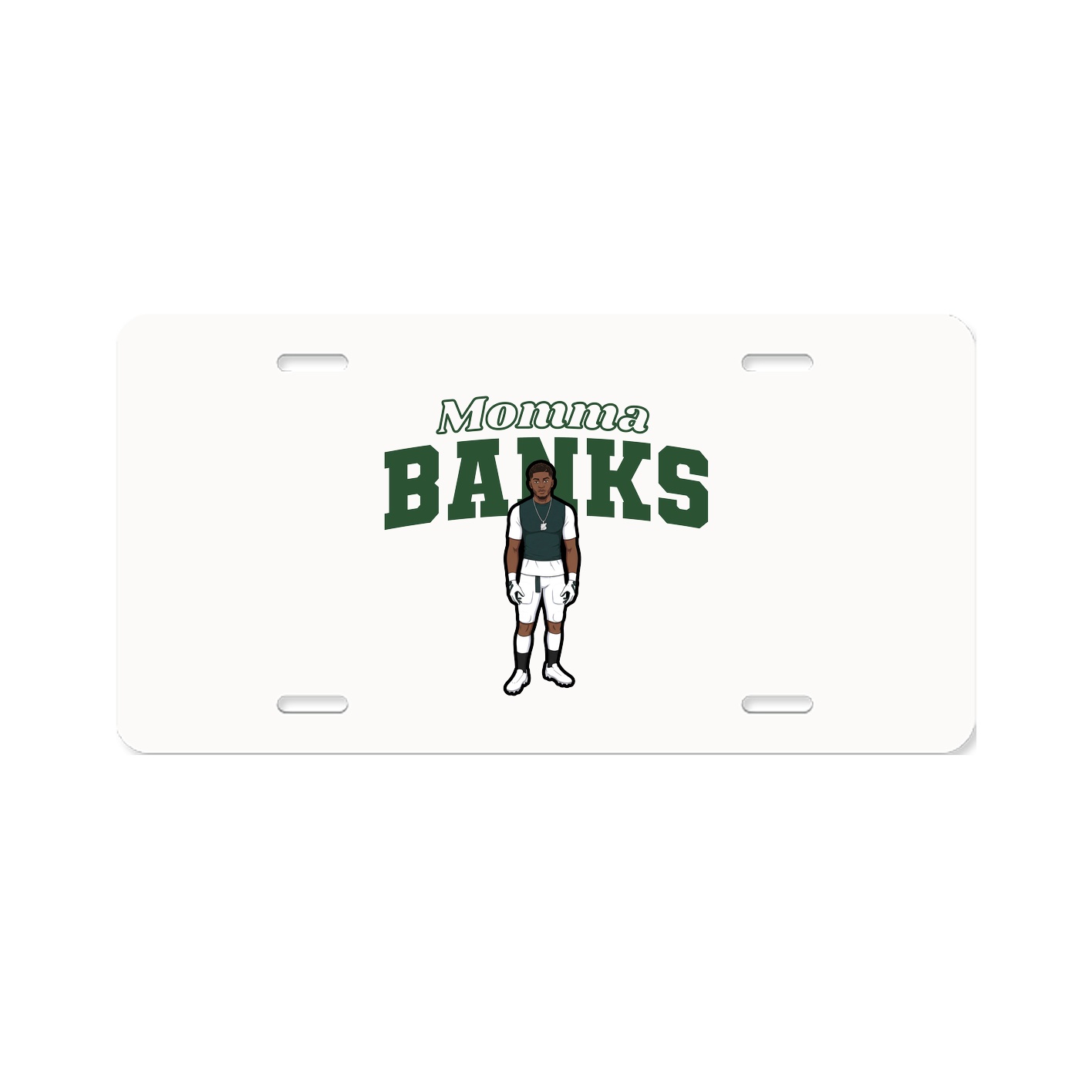 License Plate — Mothers Day Block in Classic