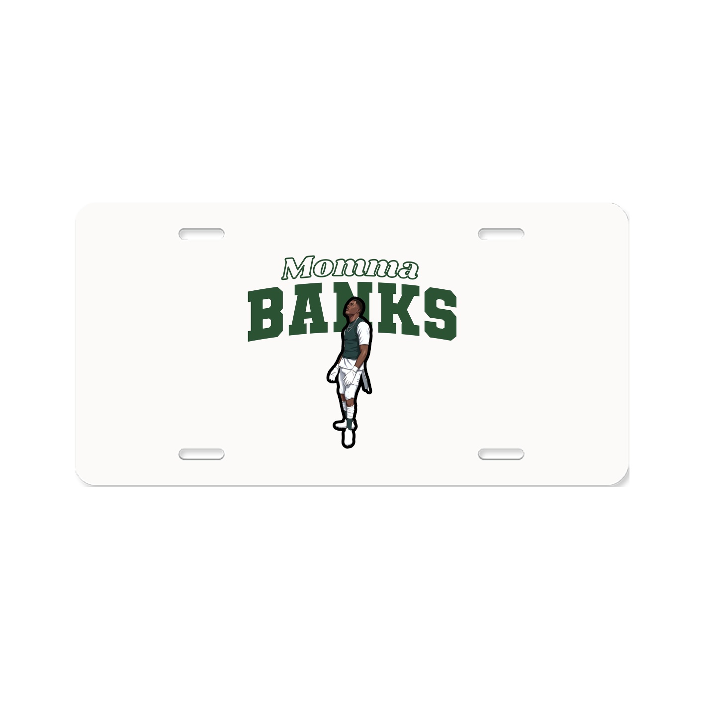 License Plate — Mothers Day Block in Classic