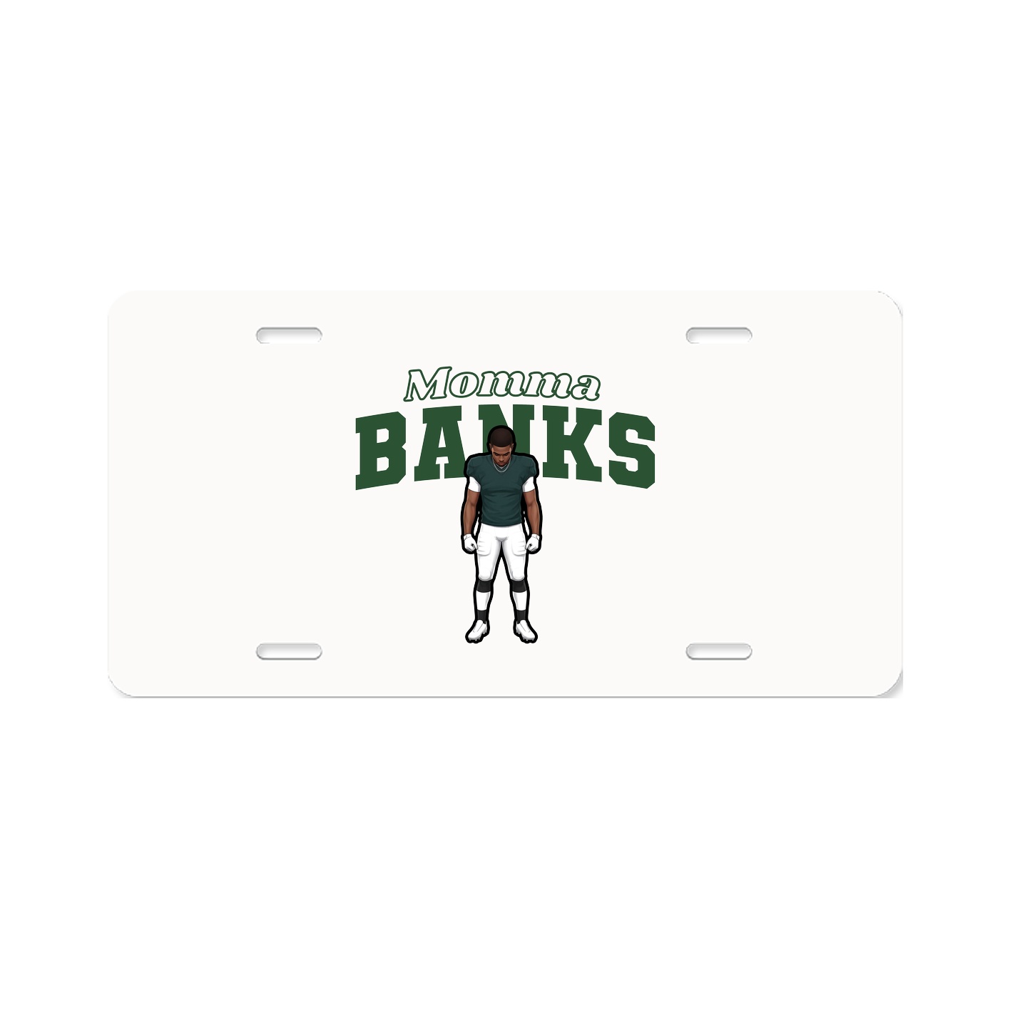 License Plate — Mothers Day Block in Classic