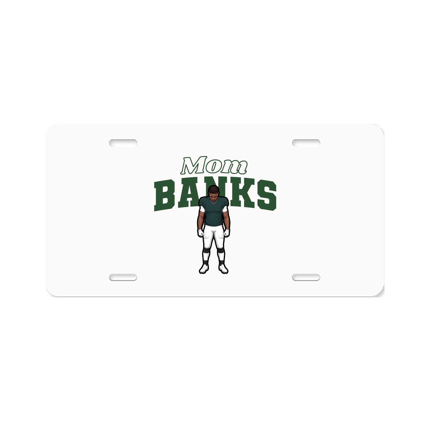 License Plate — Mothers Day Block in Classic