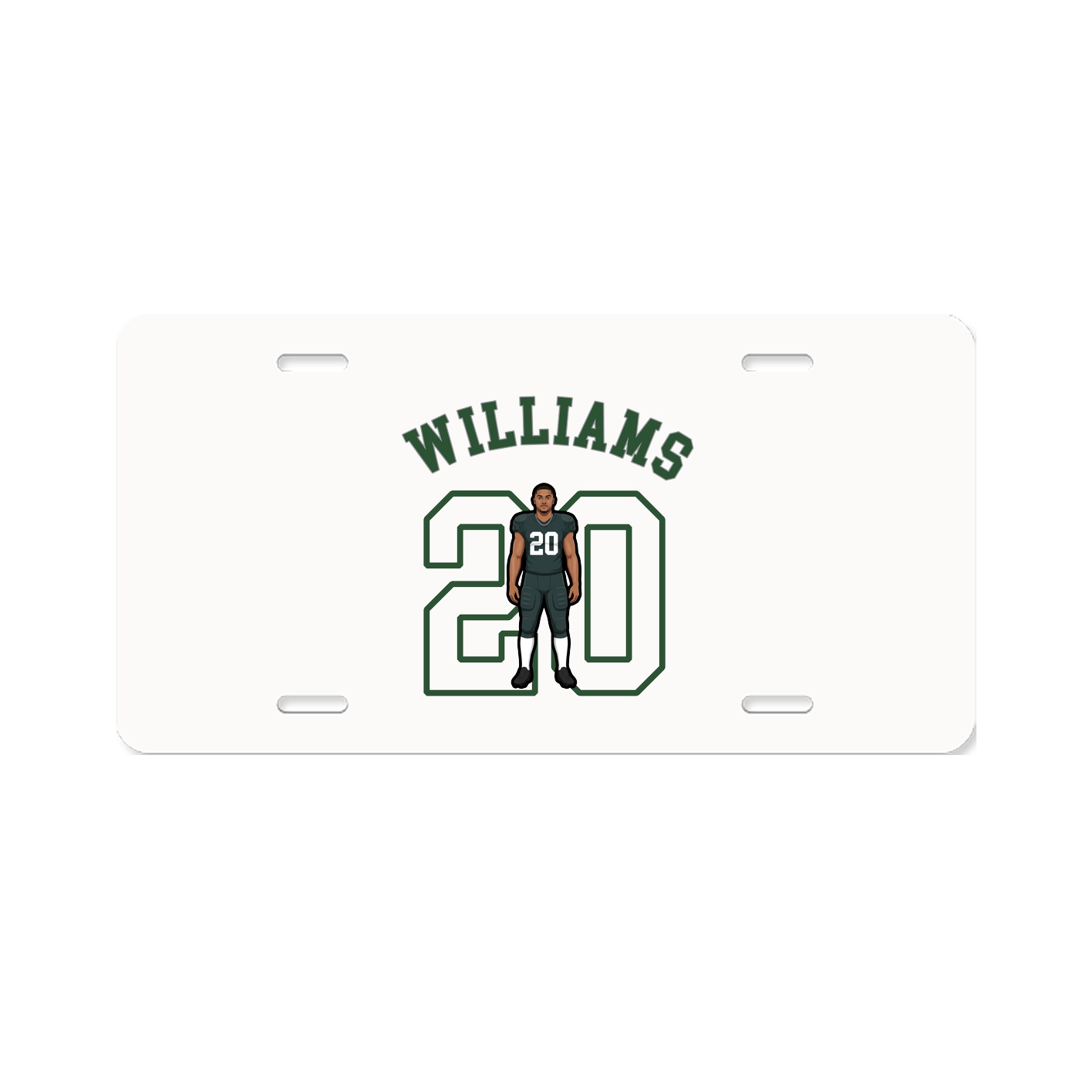 License Plate — Shirsey Arch in Classic