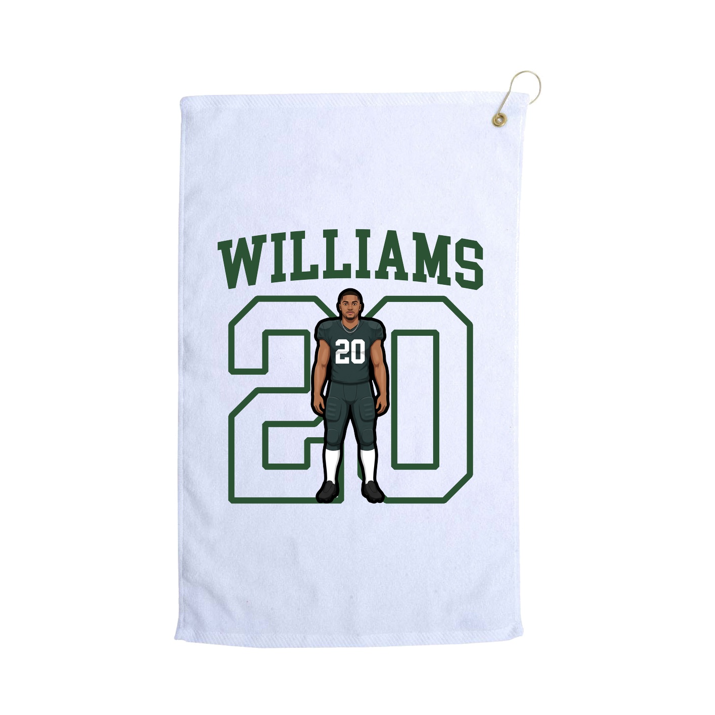Golf Towel — Shirsey in White