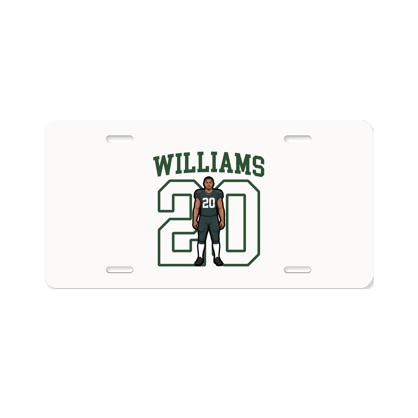 License Plate — Shirsey in Classic
