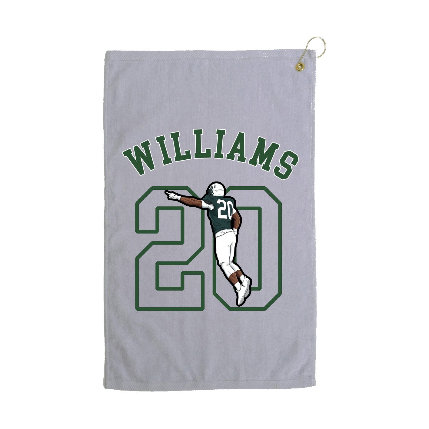 Golf Towel — Shirsey Arch in Grey