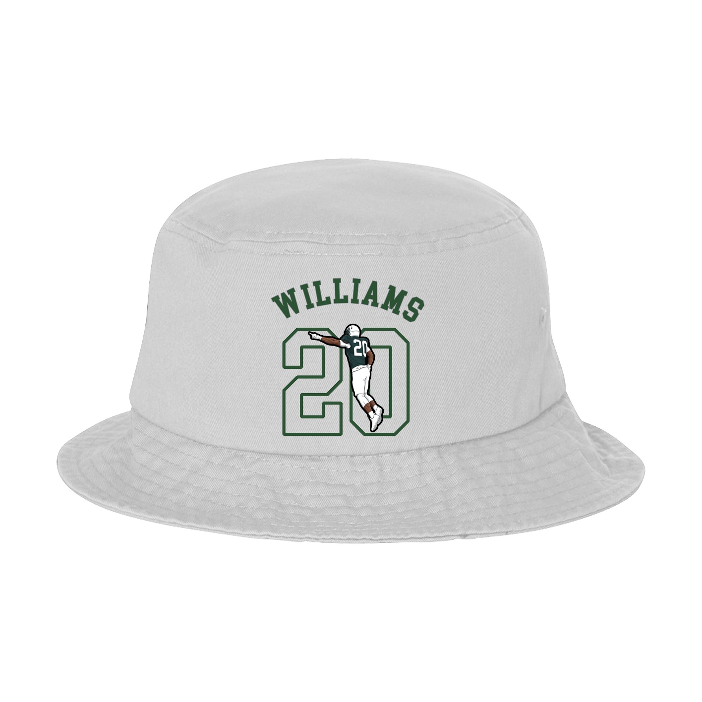 Bucket Cap — Shirsey Arch in White