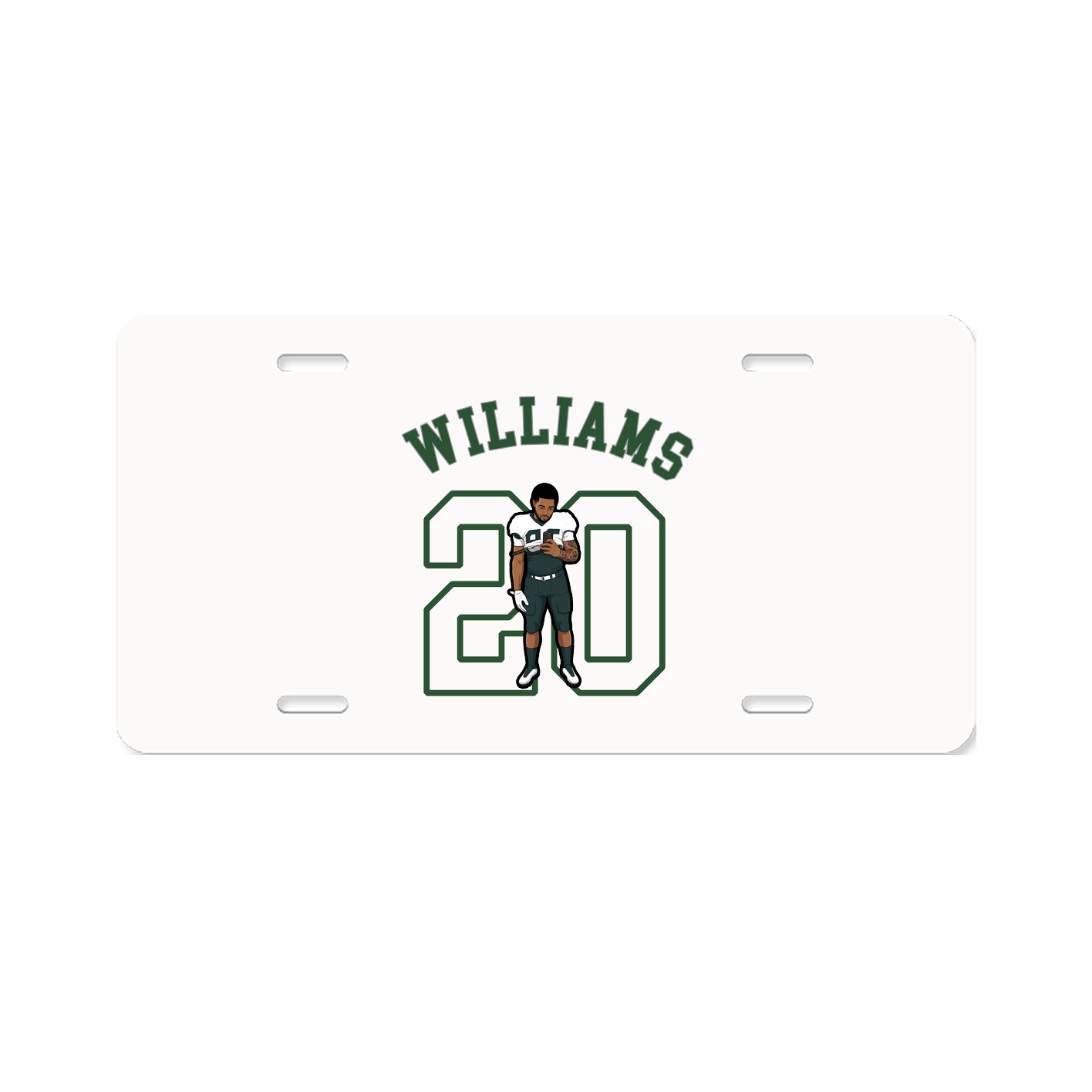 License Plate — Shirsey Arch in Classic