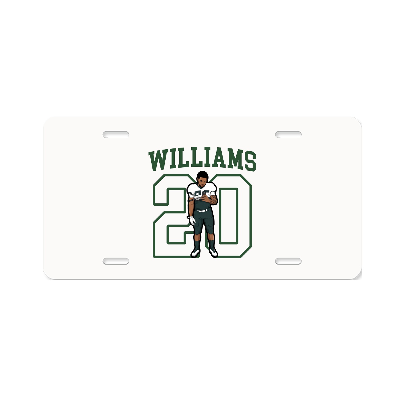 License Plate — Shirsey in Classic