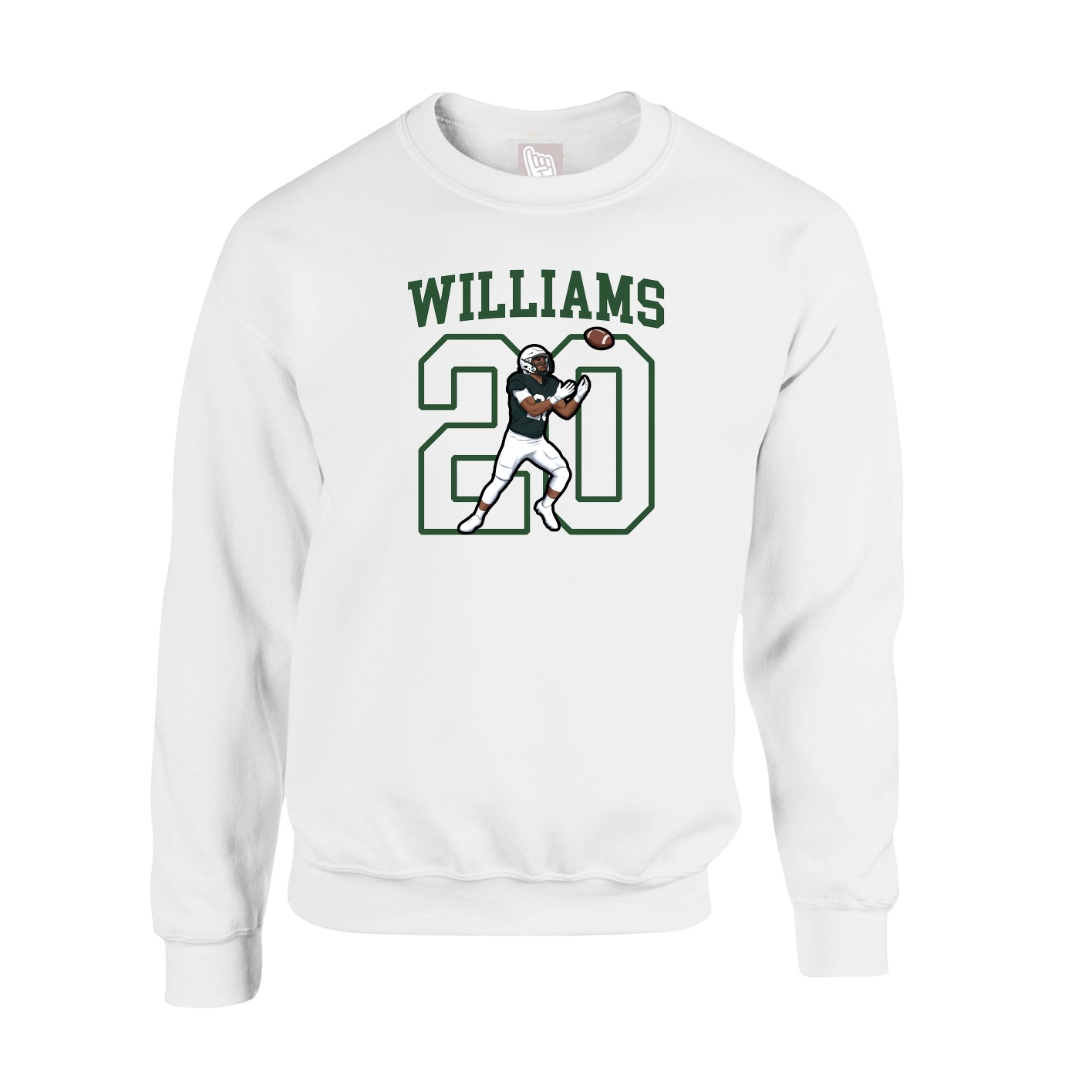Fleece Crew — Shirsey in White
