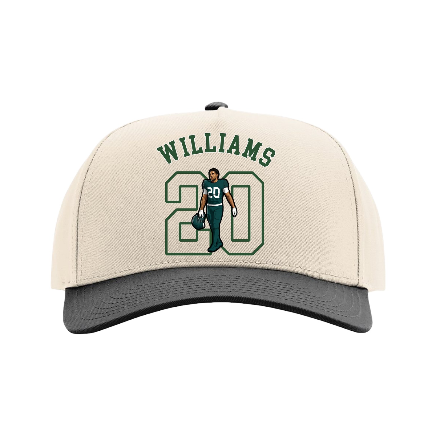 Full Fabric Five-Panel Champ Cap