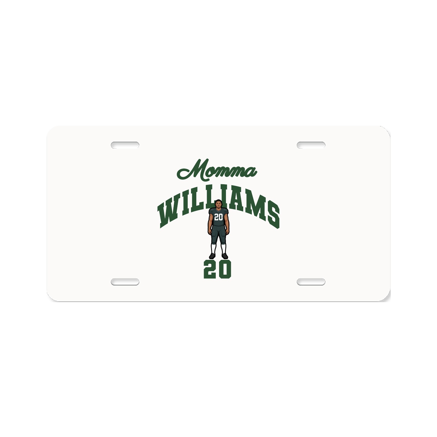 License Plate — Mothers Day Arch in Classic