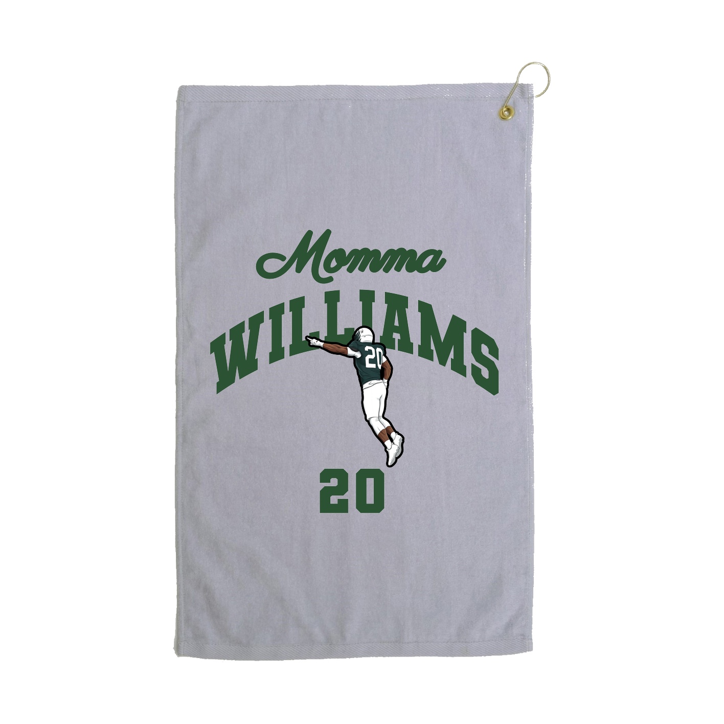 Golf Towel — Mothers Day Arch in Grey