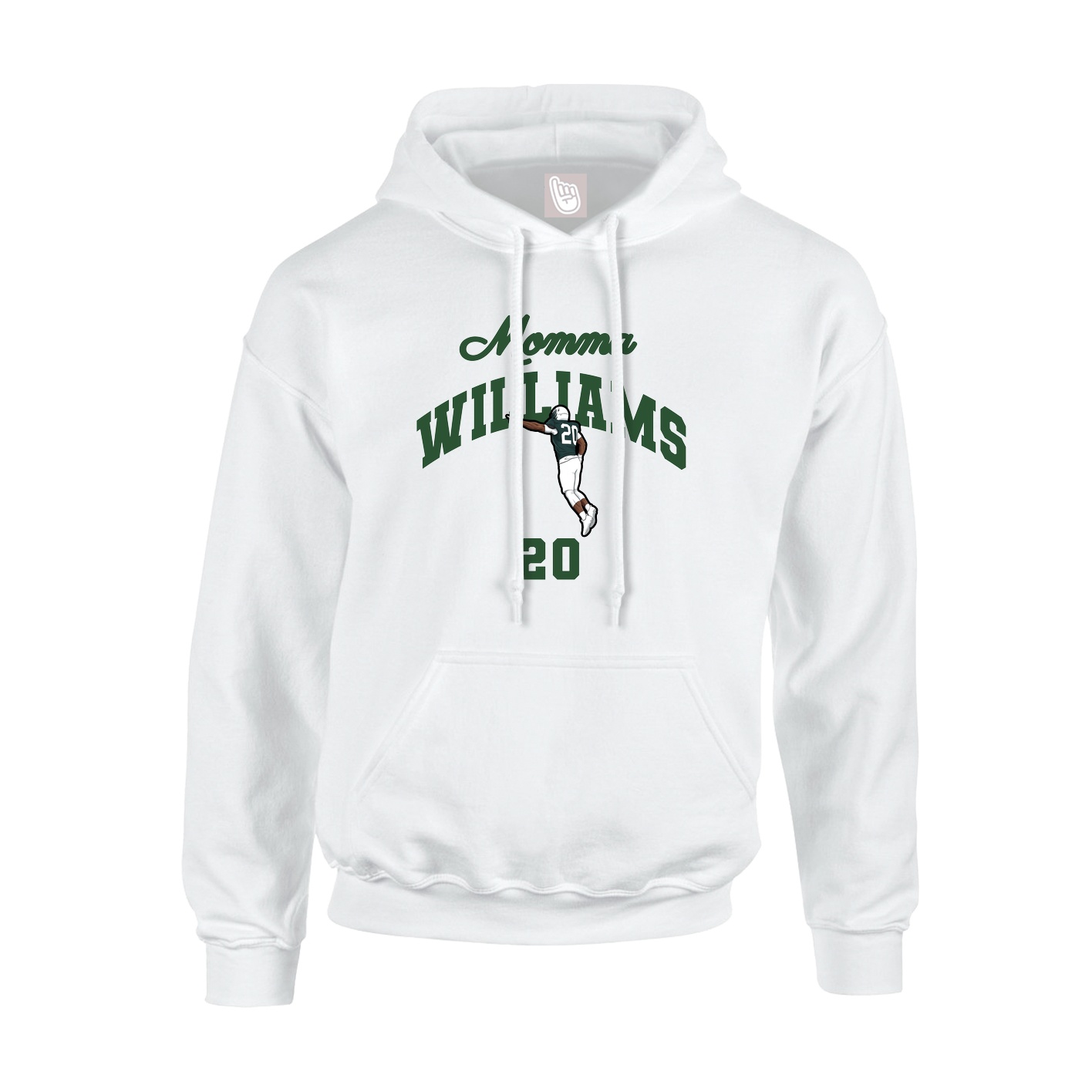 Hoodie — Mothers Day Arch in White