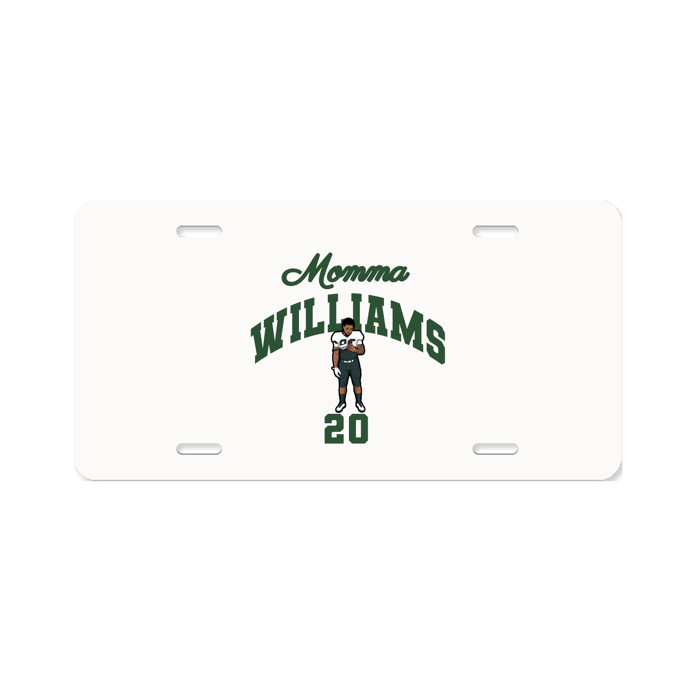 Aluminum License Plate