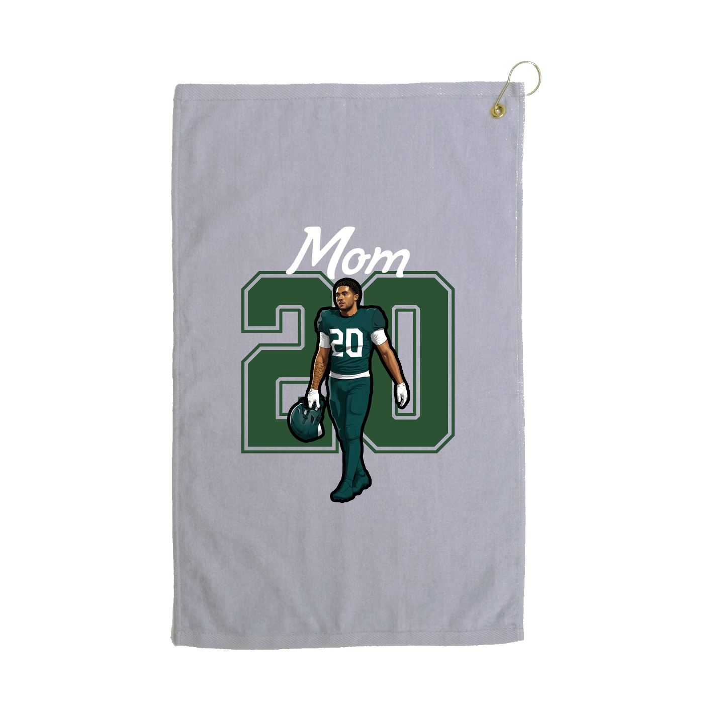 Golf Towel — Mothers Day Shirsey in Grey